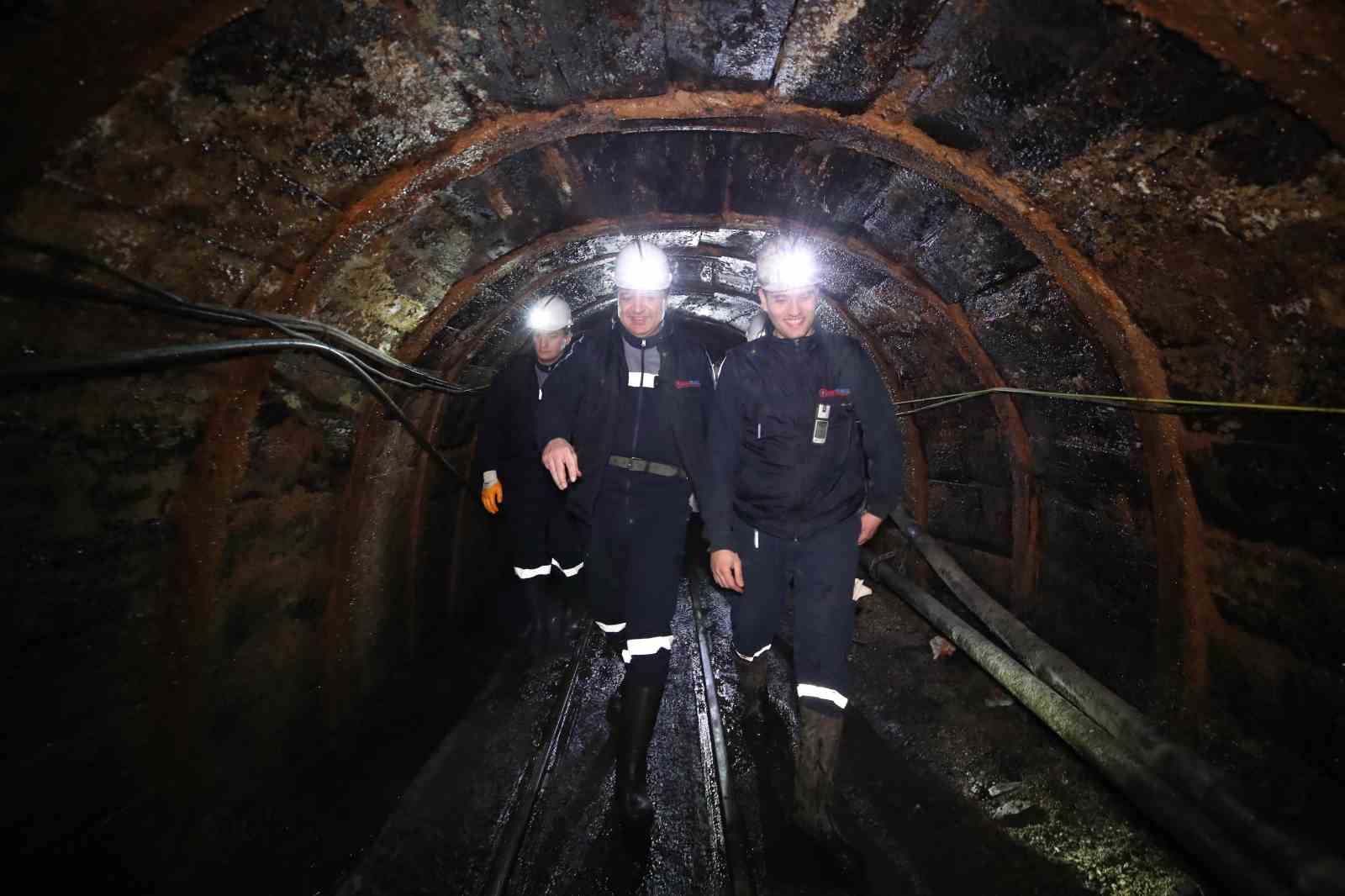 SP Genel Başkanı Arıkan Zonguldak’ta madene indi
