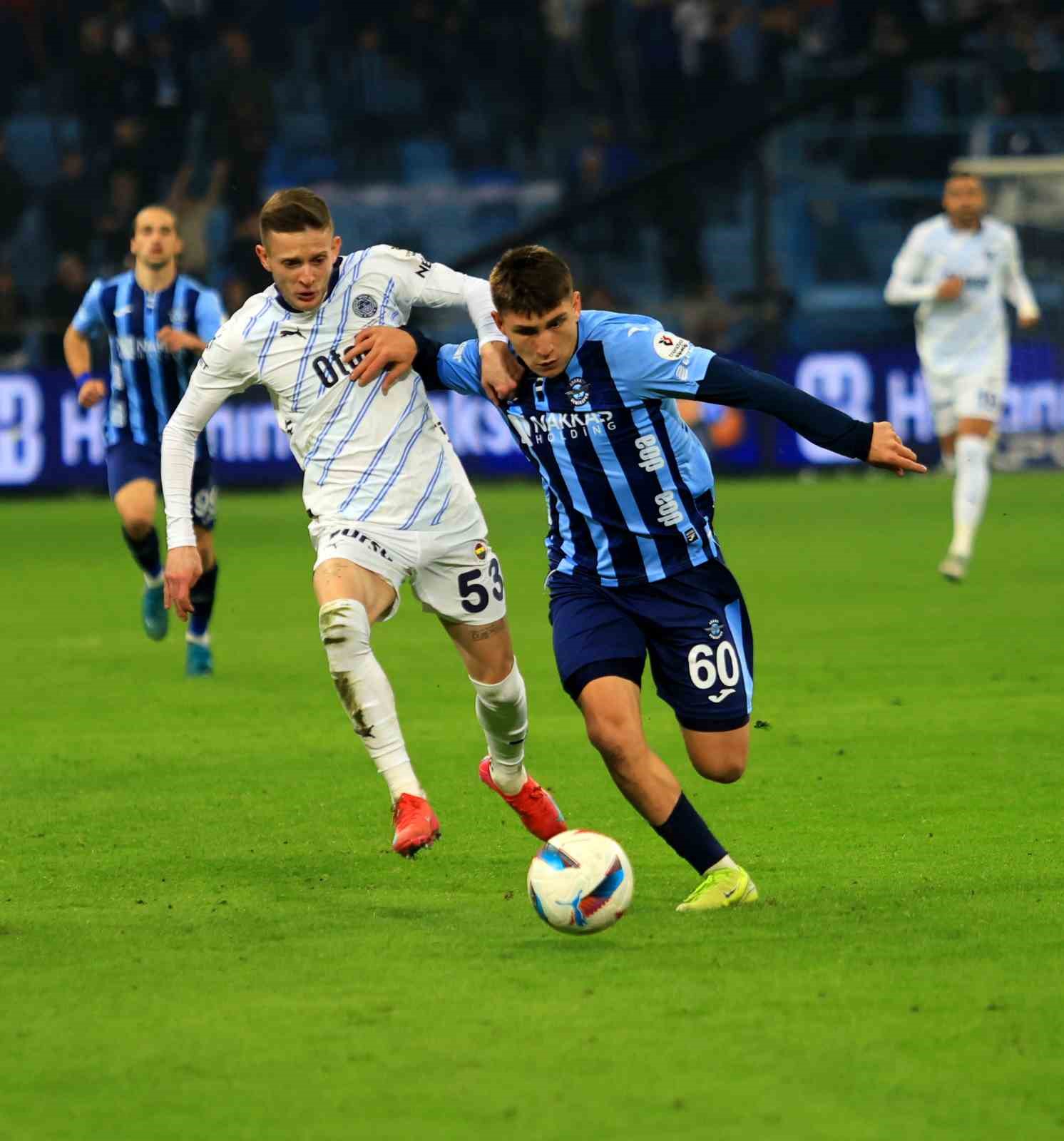 Trendyol Süper Lig: Adana Demirspor: 0 - Fenerbahçe: 4 (Maç sonucu)
