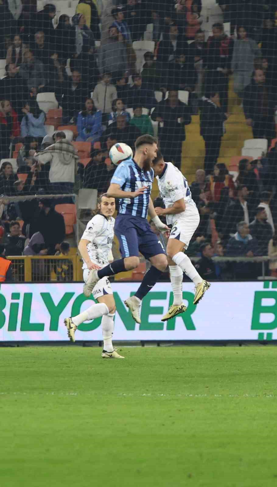 Trendyol Süper Lig: Adana Demirspor: 0 - Fenerbahçe: 4 (Maç sonucu)
