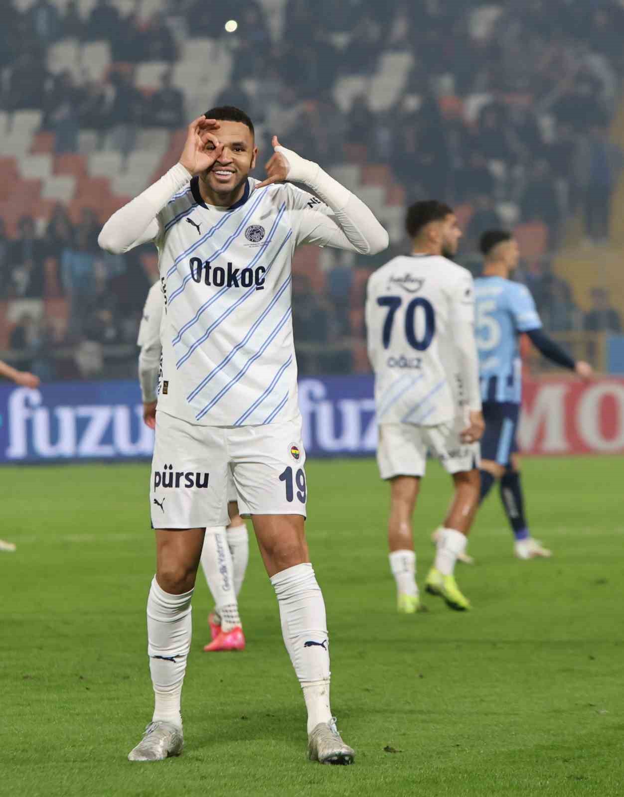 Trendyol Süper Lig: Adana Demirspor: 0 - Fenerbahçe: 4 (Maç sonucu)
