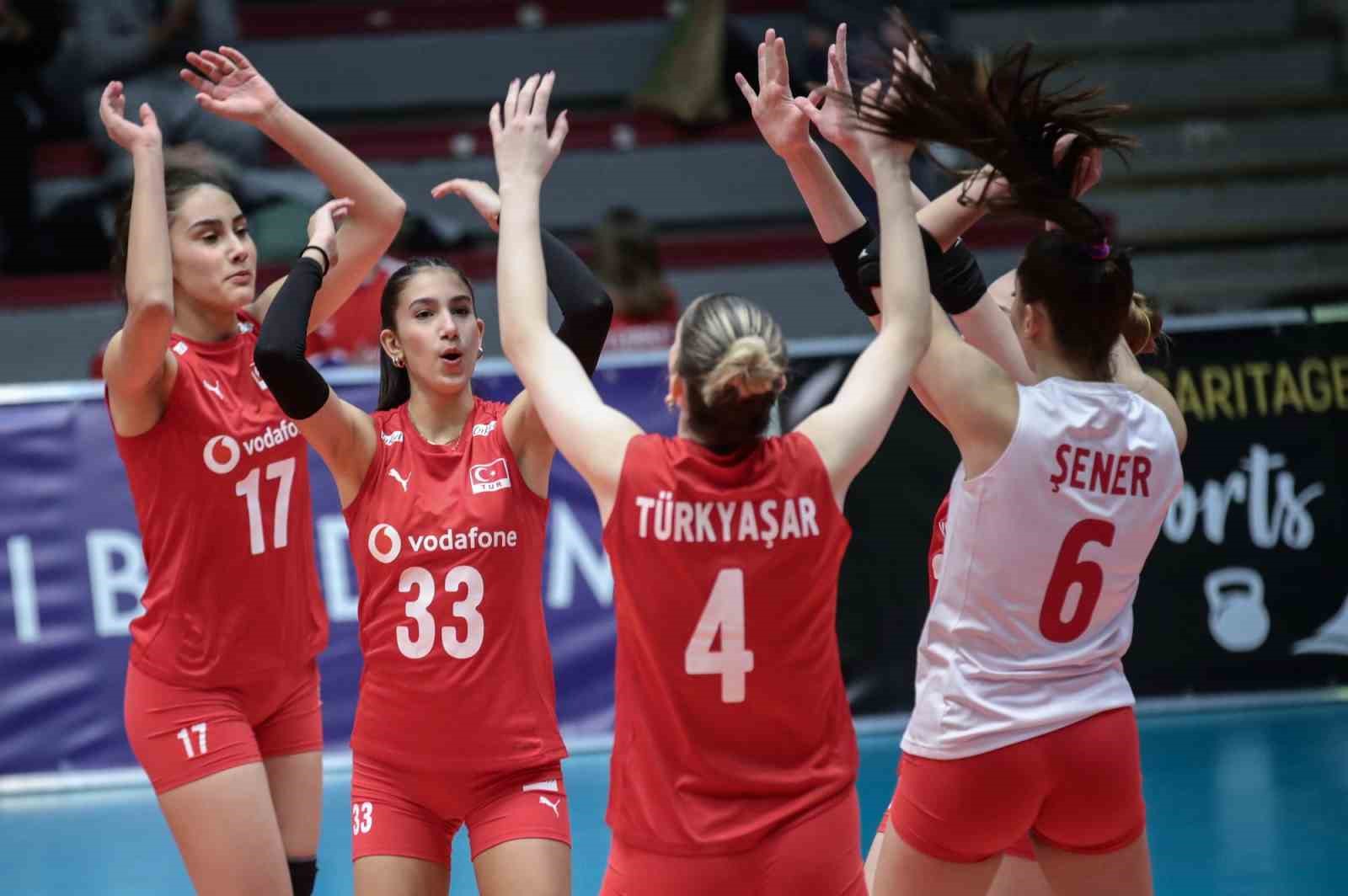 U16 Kız Voleybol Milli Takımı, Avrupa Şampiyonası finallerinde
