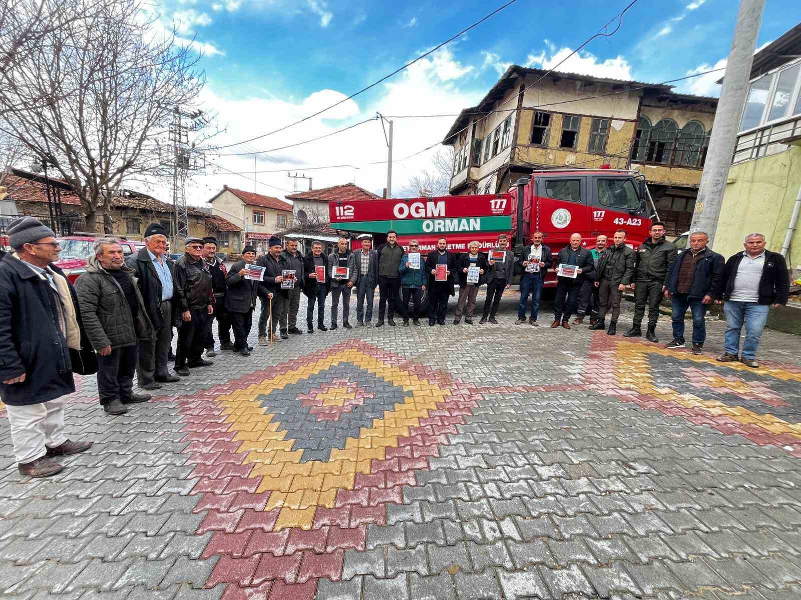 Kütahya OBM, 106 köyde bin 352 vatandaşa bilinçlendirme eğitimi verdi
