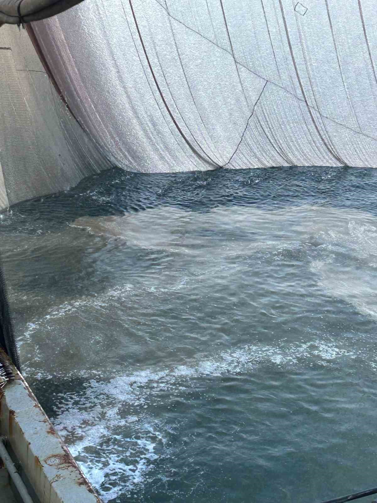 Marmara Denizi’nde ağlara balık yerine müsilaj takıldı
