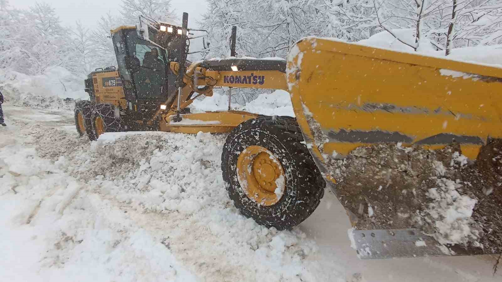 Doğu Karadeniz’de 338 köy yolu kar nedeniyle ulaşıma kapandı
