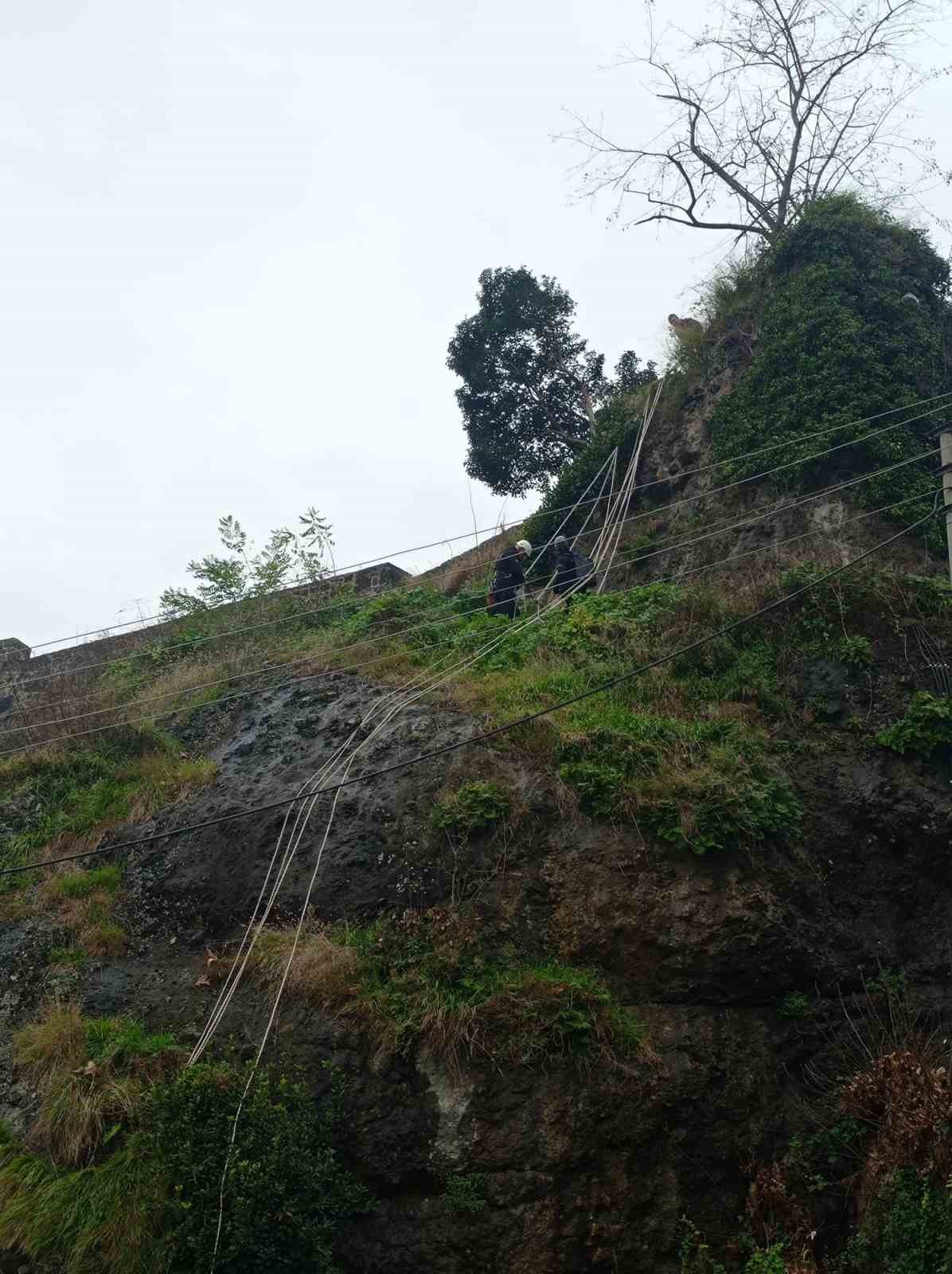 Giresun Kalesi’nde arama-kurtarma eğitim gerçekleştirildi
