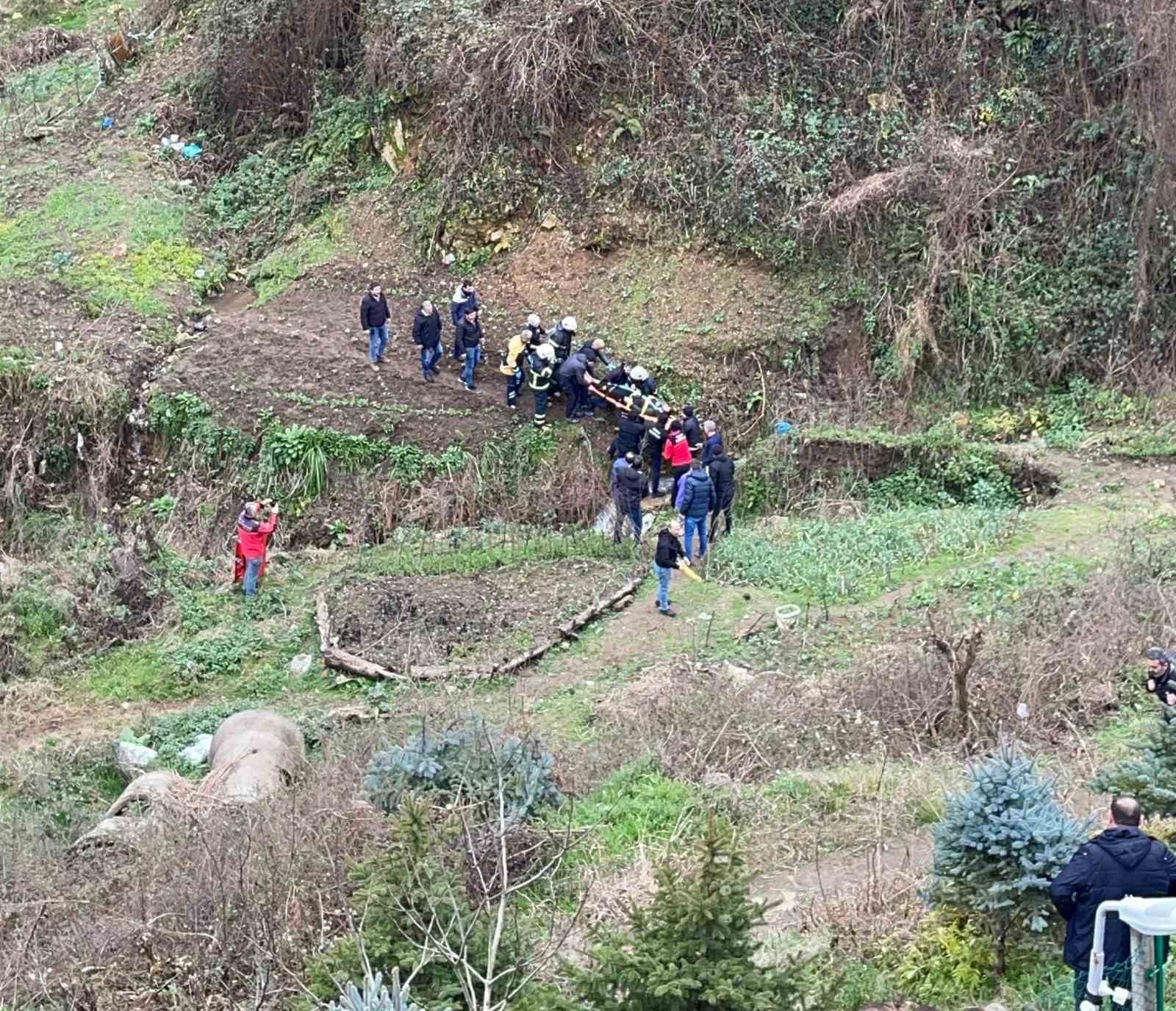 3 gündür kayıp olan genç, dere içerisinde ağır yaralı halde bulundu
