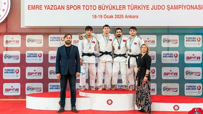 ETÜ Türkiye Judo Şampiyonası’na damga vurdu
