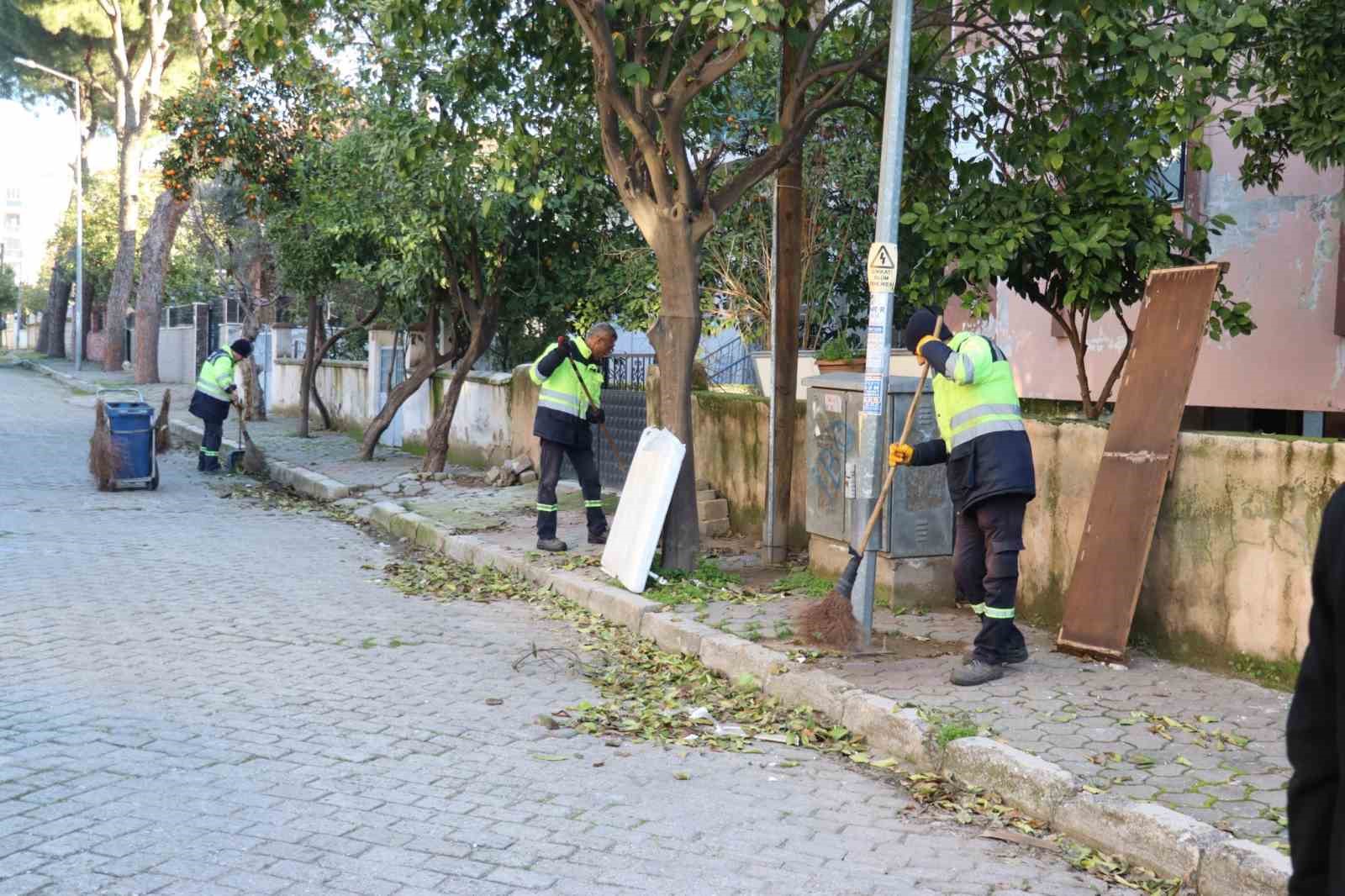 Nazilli Şirinevler Mahallesi’nde temizlik çalışması yapıldı
