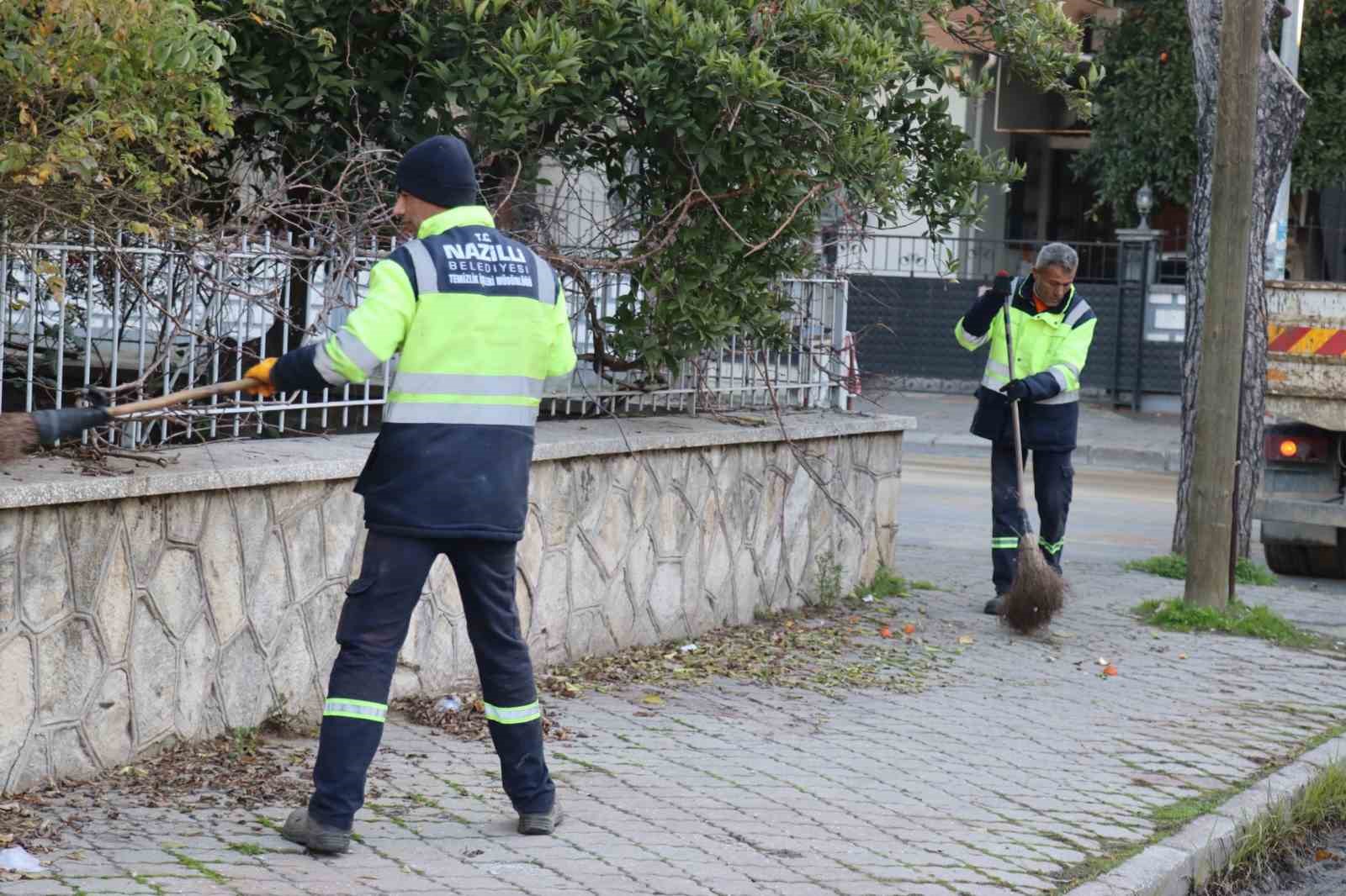 Nazilli Şirinevler Mahallesi’nde temizlik çalışması yapıldı
