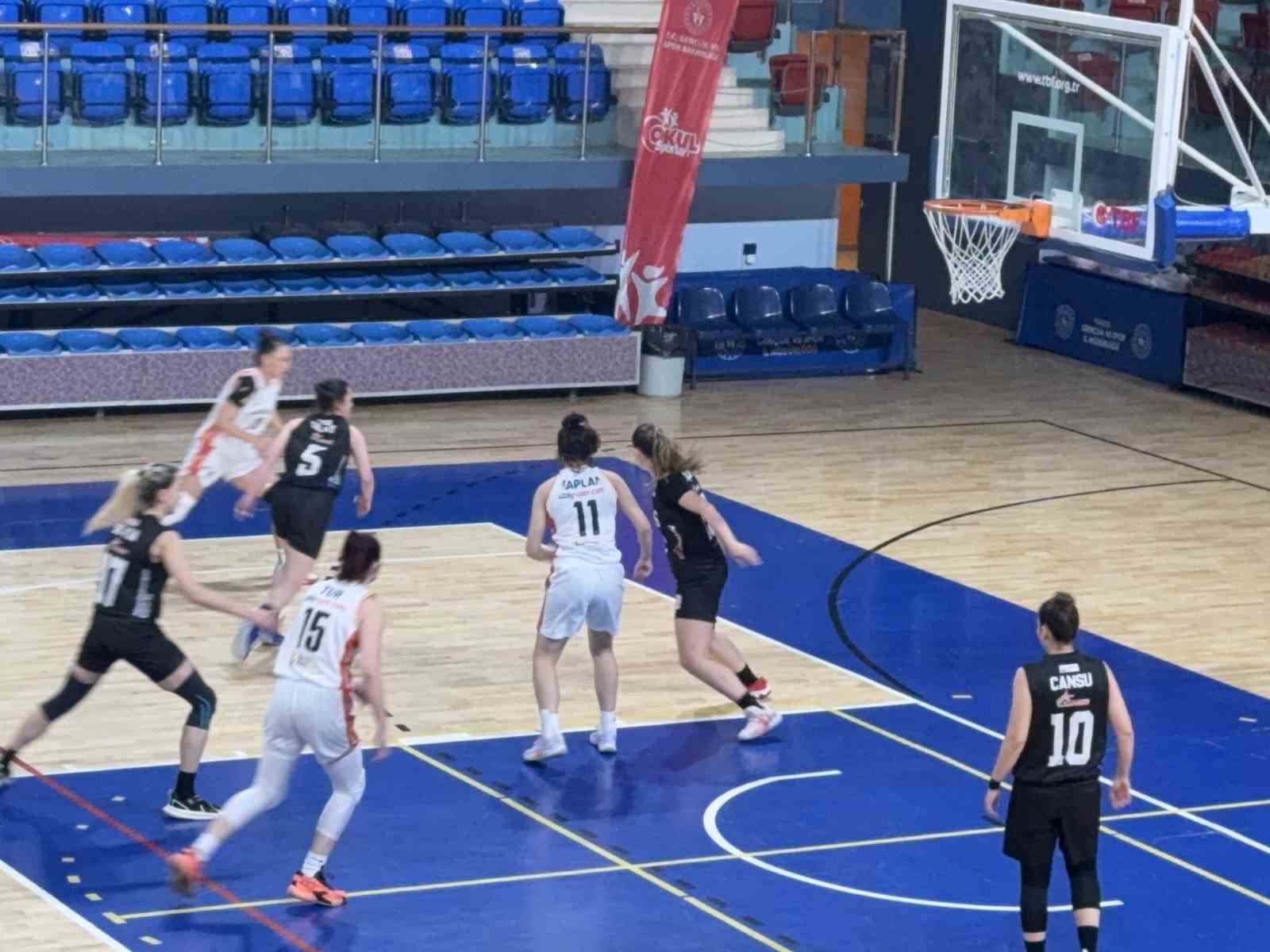 Kadınlar Bölgesel Basketbol Ligi: Düzce Atletik: 44 - Besaş Spor: 51
