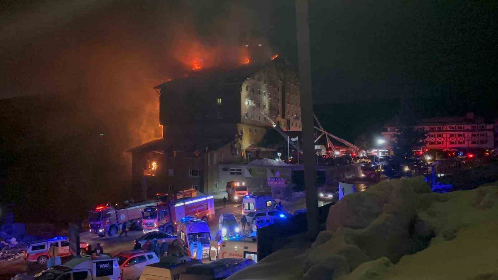 Kartalkaya’da yangın faciası: 3 ölü, 11 yaralı
