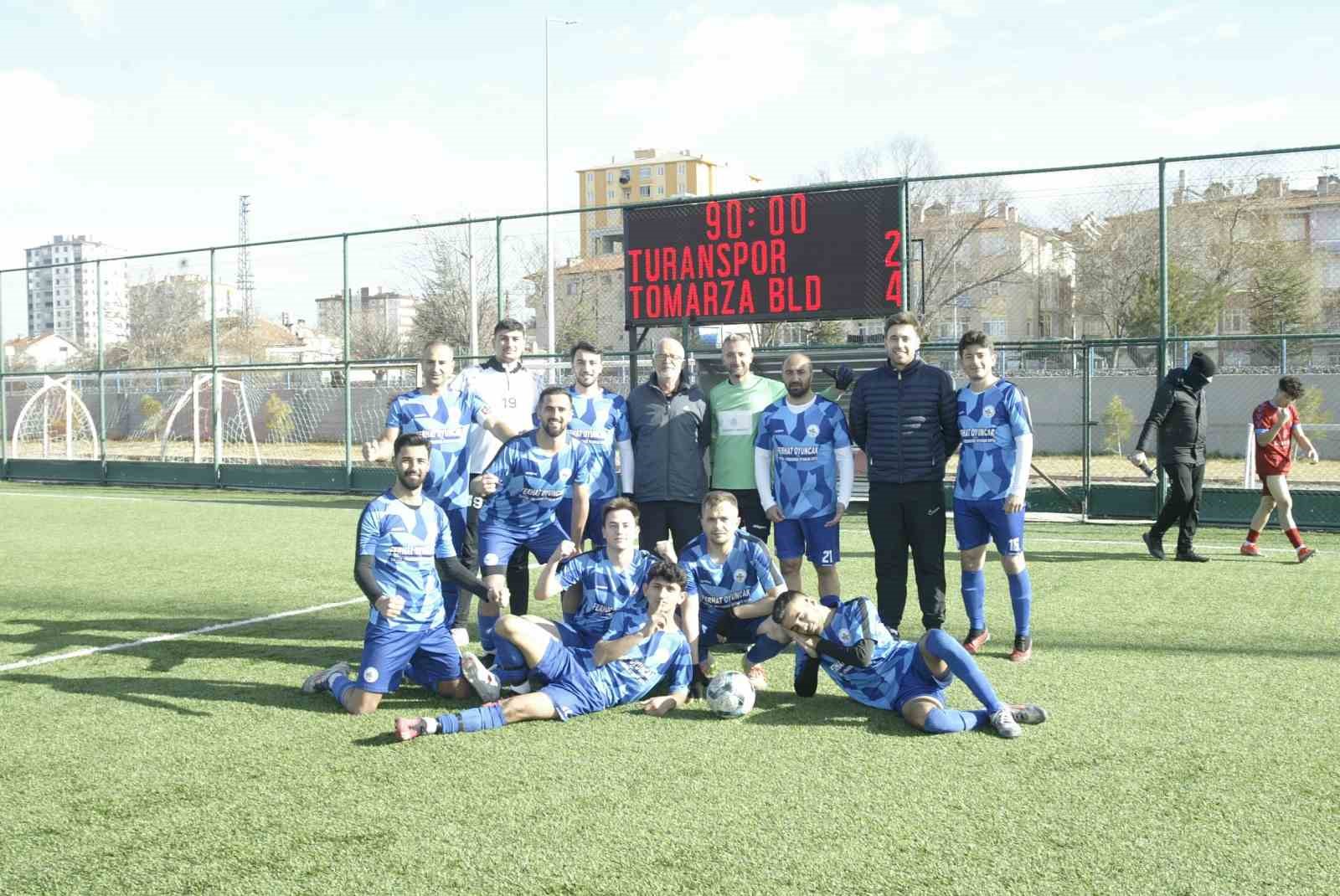 Tomarza Belediyespor ilk galibiyetini aldı
