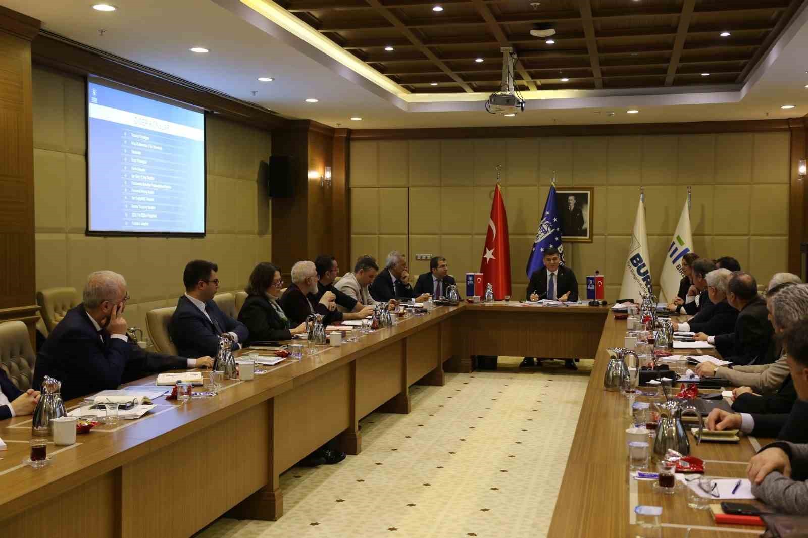 Bursa Büyükşehir Yönetim Kadrosu 2024 yılını değerlendirdi
