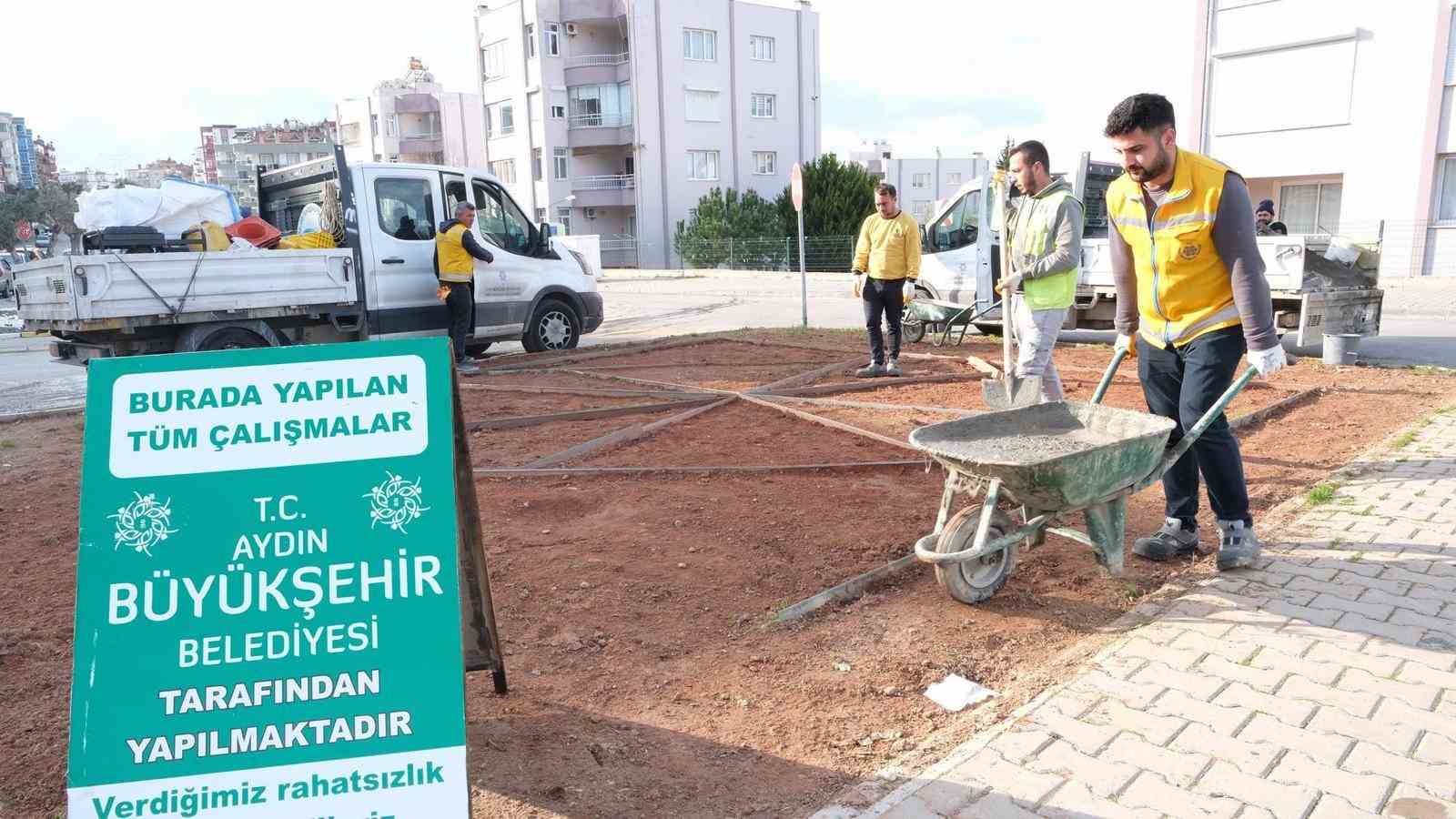 Büyükşehir, Kuşadası’nda çalışmalarını sürdürüyor
