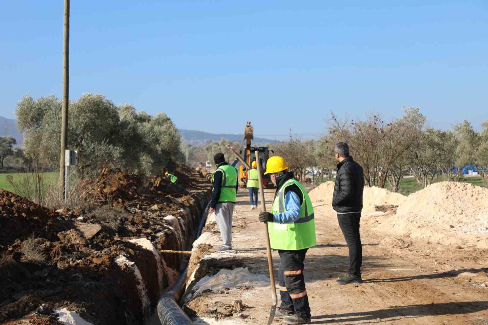 Yatağan Turgut ve Yeşilbağcılar Mahallelerine yeni su kaynağı
