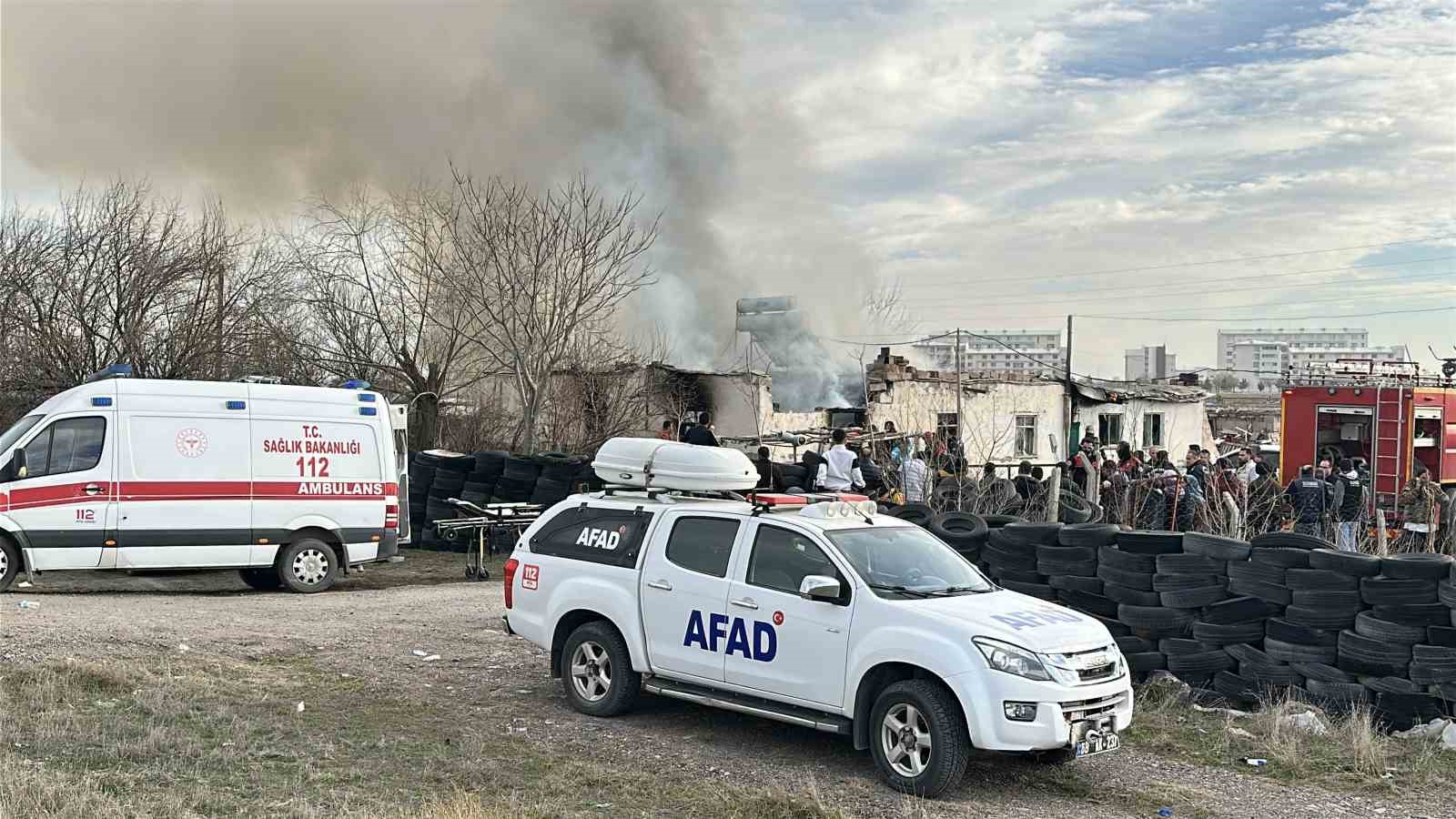 Aksaray’da 3 yaşındaki çocuk yangında hayatını kaybetti
