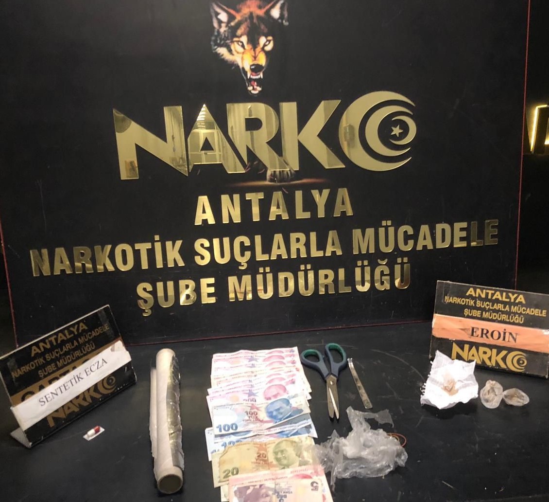 Antalya’da son 1 haftada 11 kilogram skunk ele geçirildi
