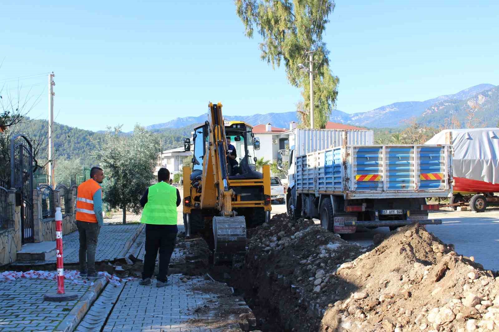 Çamyuva ve Tekirova, sağlıklı içme suyu altyapısına kavuşacak
