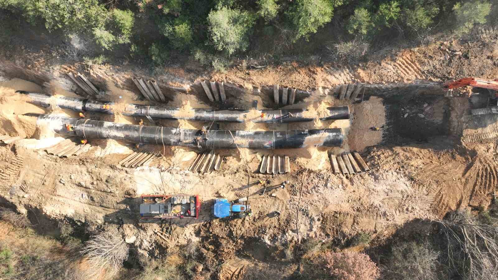 Çınarcık Barajı’ndaki çalışmalar hız kazandı
