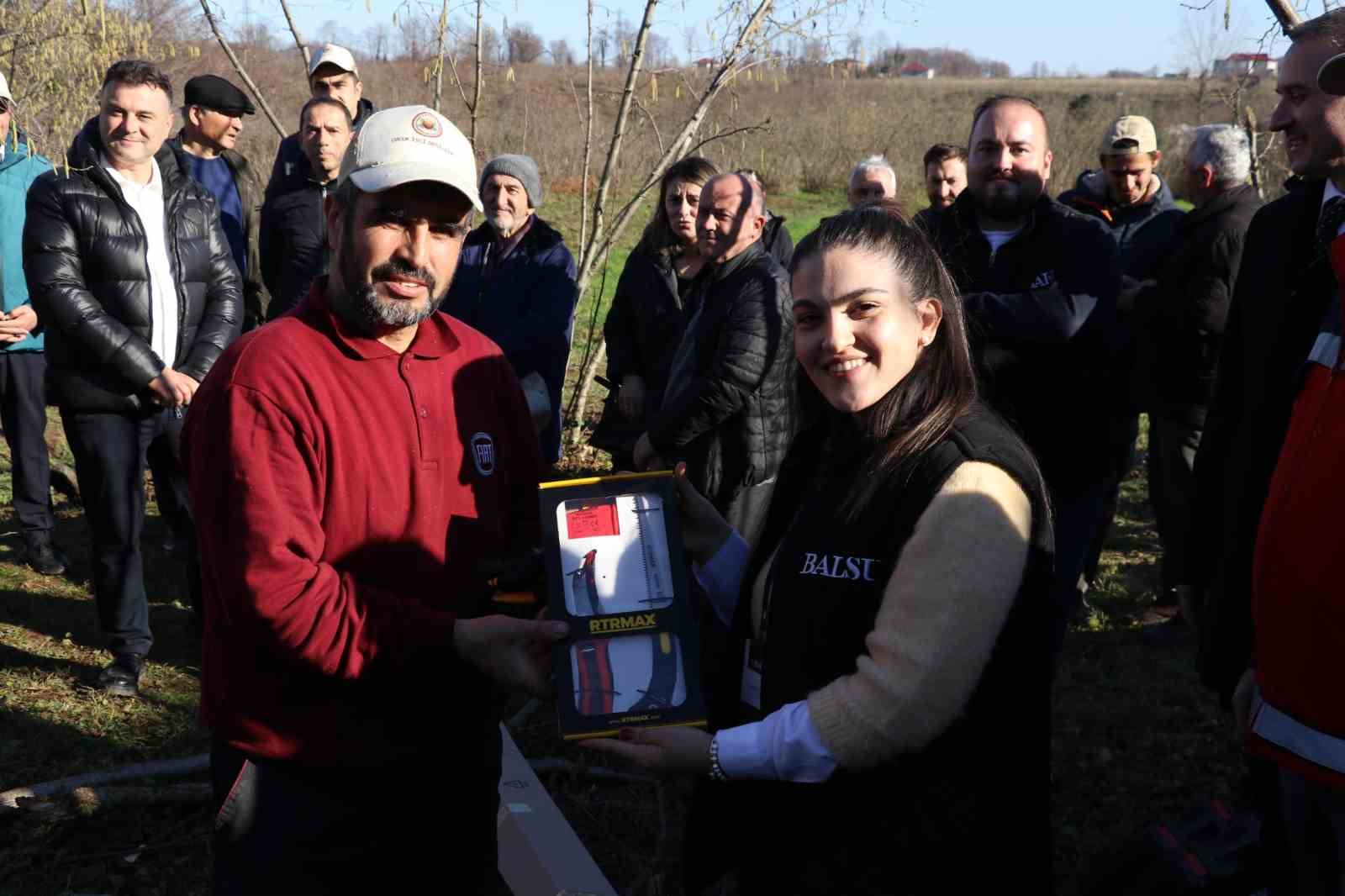 Samsun’da fındık budama yarışması
