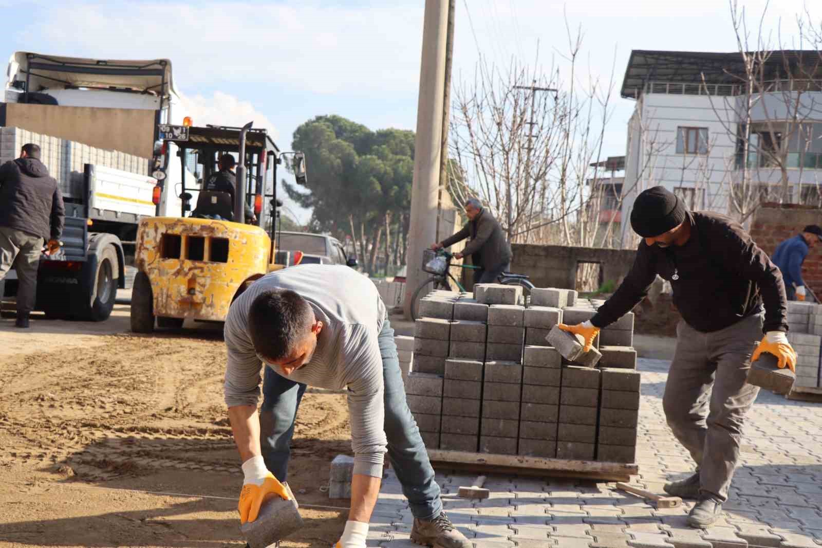 Nazilli Belediyesi Şirinevler’de ikinci etap çalışmalarına başladı
