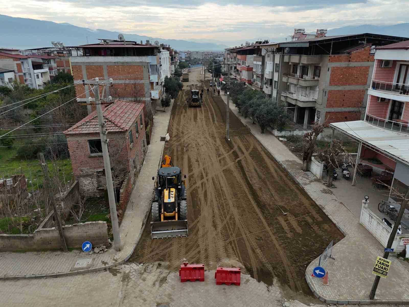 Nazilli Belediyesi Şirinevler’de ikinci etap çalışmalarına başladı
