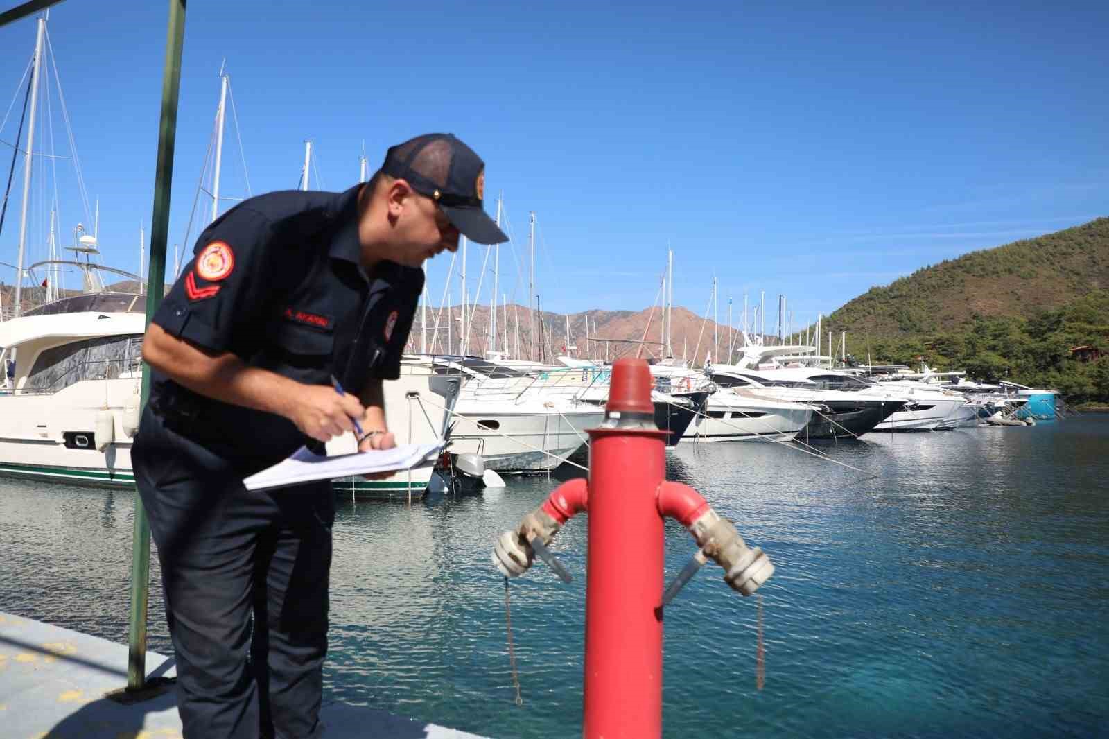 Muğla Büyükşehir İtfaiyesi’nden yangınlara karşı önleyici faaliyetler
