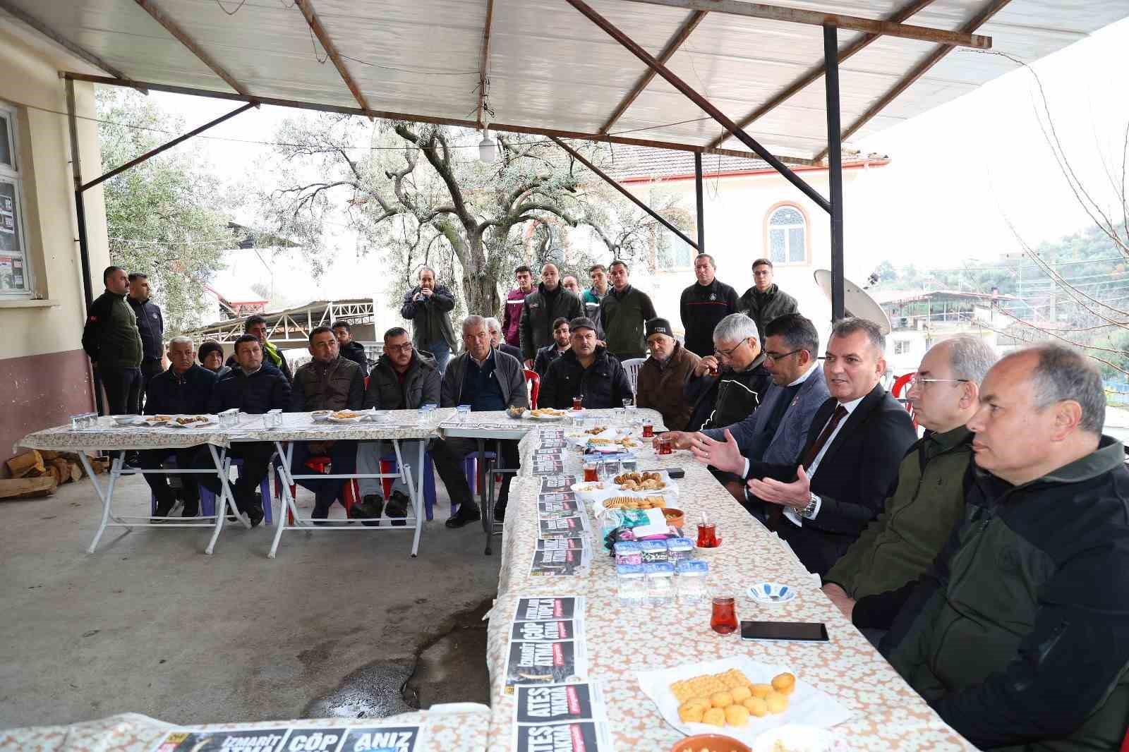 Muğla Orman Bölge Müdürü Ülküdür, Karacasu’daki bilgilendirme toplantısına katıldı
