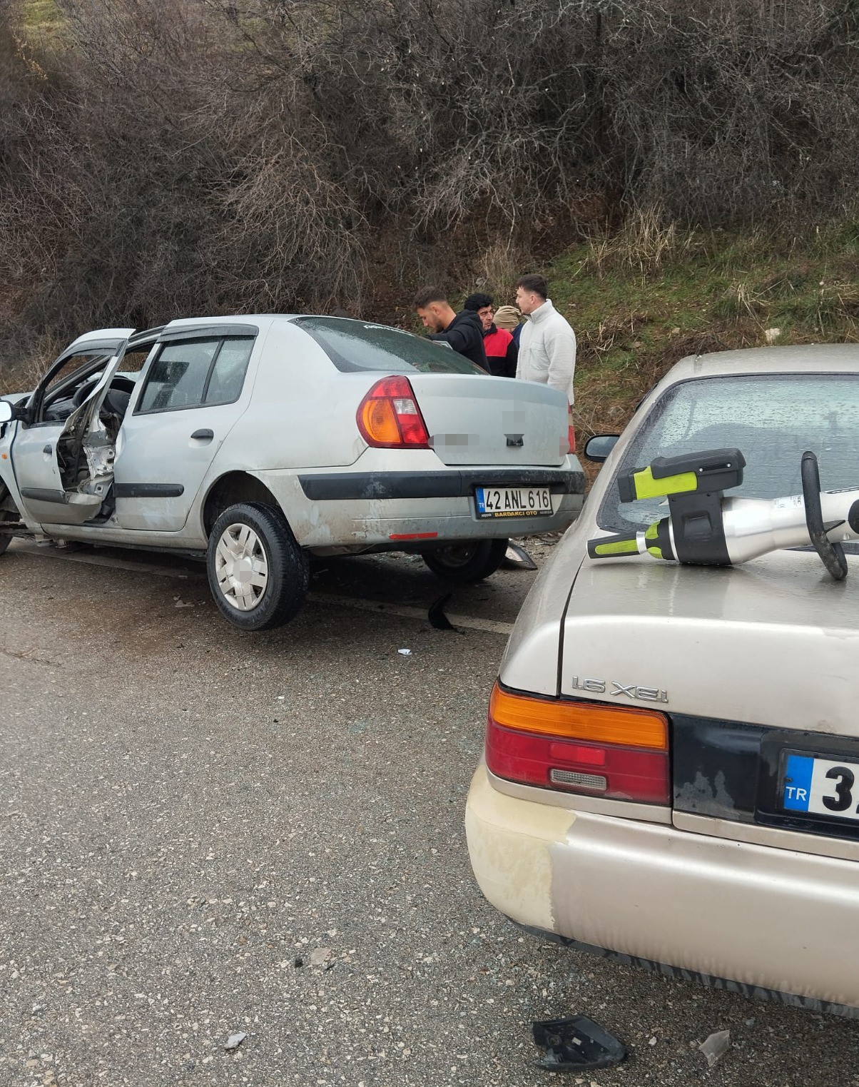 Isparta’da otomobiller kafa kafaya çarpıştı: 1 ölü, 3 yaralı
