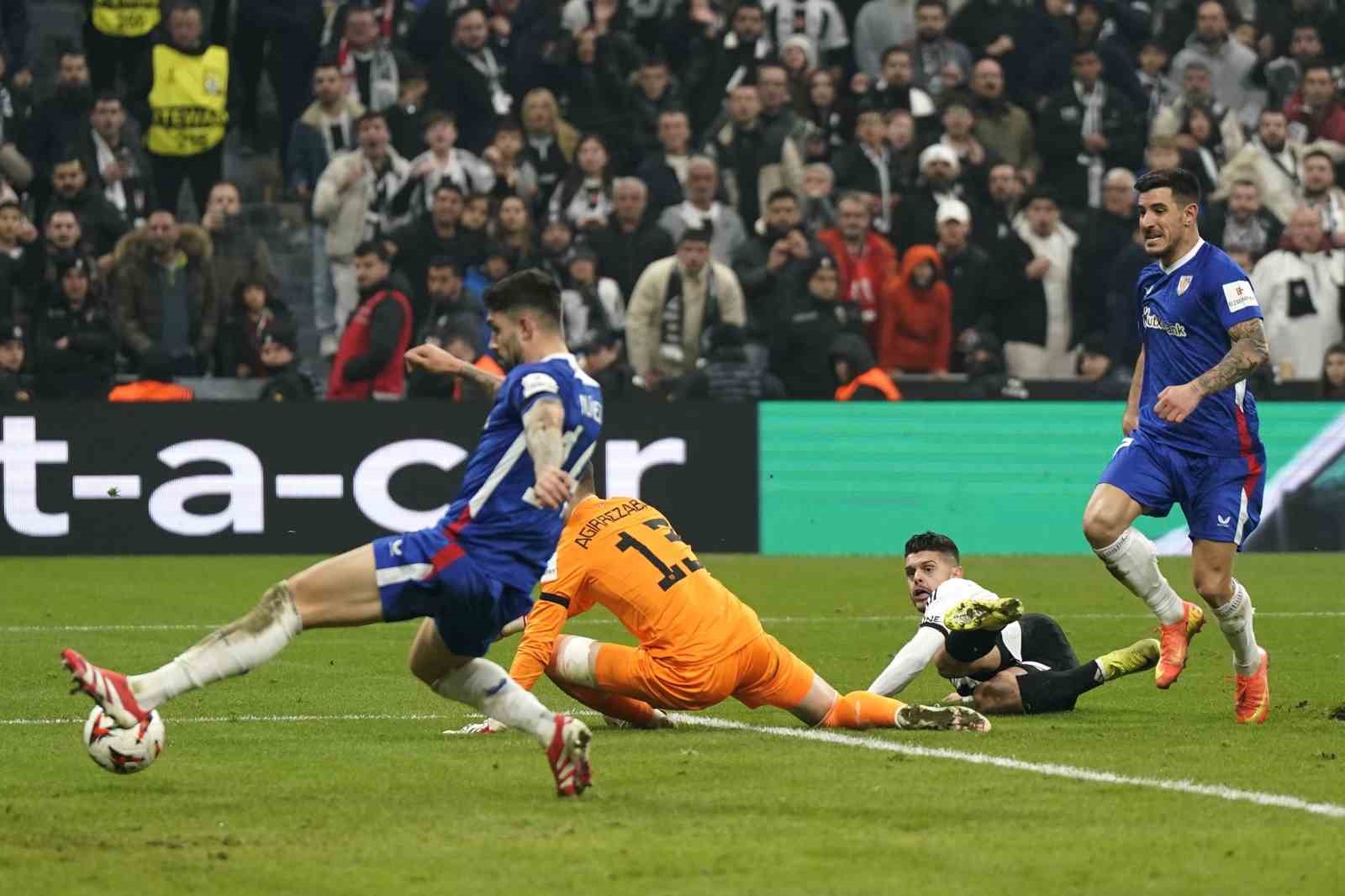 UEFA Avrupa Ligi: Beşiktaş: 4 - Athletic Bibao: 1 (Maç sonucu)
