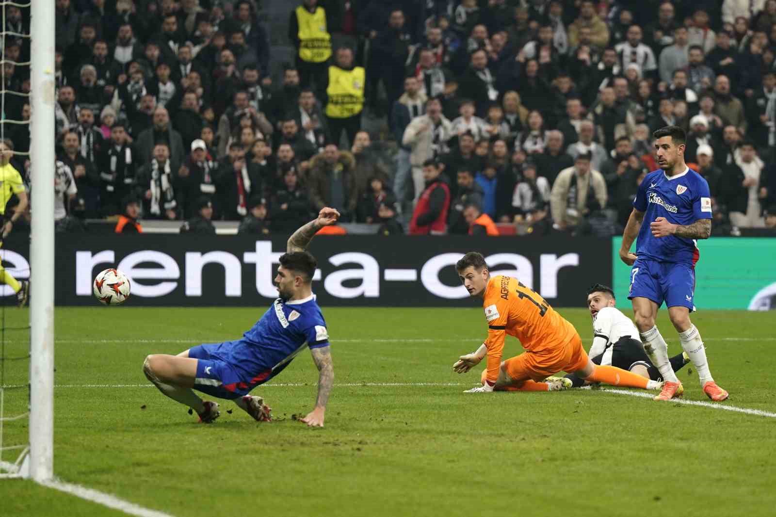 UEFA Avrupa Ligi: Beşiktaş: 4 - Athletic Bibao: 1 (Maç sonucu)
