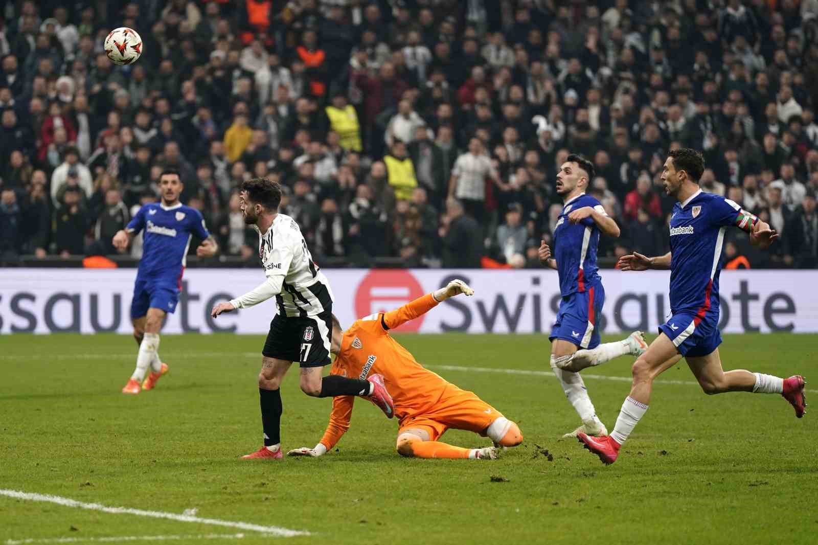 UEFA Avrupa Ligi: Beşiktaş: 4 - Athletic Bibao: 1 (Maç sonucu)
