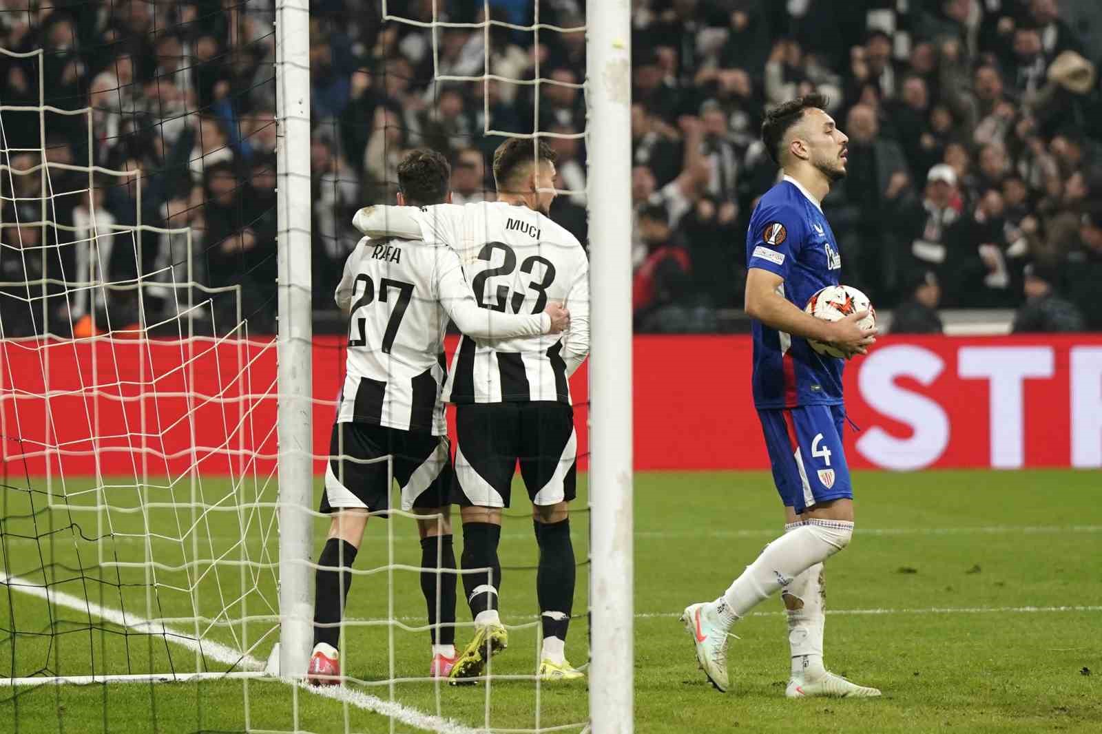 UEFA Avrupa Ligi: Beşiktaş: 4 - Athletic Bibao: 1 (Maç sonucu)
