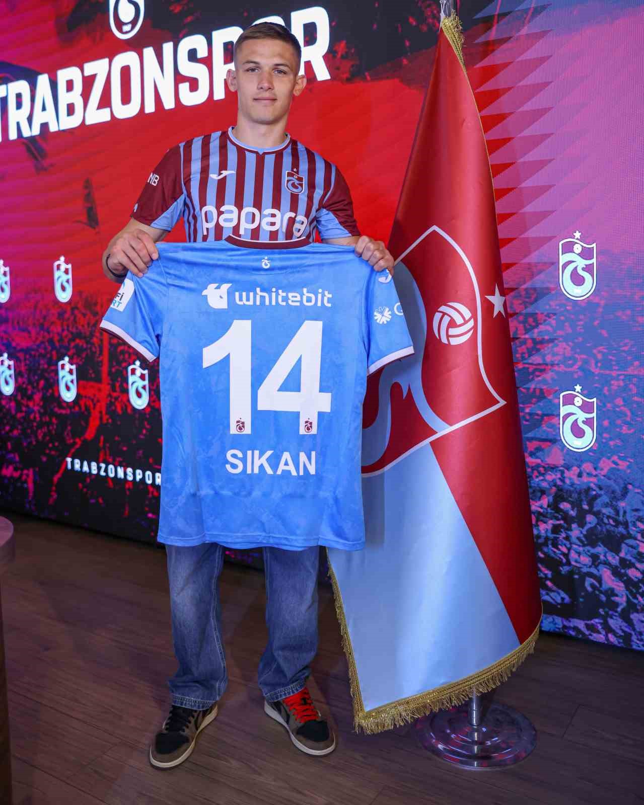 Trabzonspor’un Ukraynalı golcüsü Sikan imzayı attı
