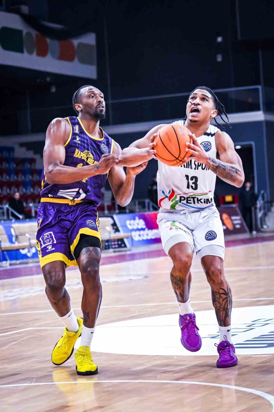 Basketbol Şampiyonlar Ligi: Aliağa Petkimspor: 93 - Hapoel Netanel Holon: 85
