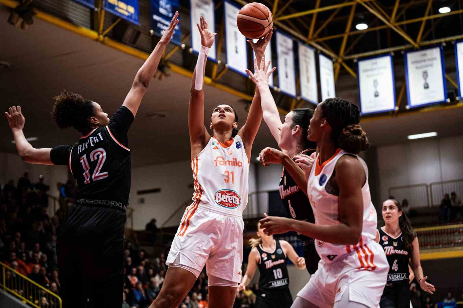 FIBA Kadınlar Euroleague: Famila Schio: 83 - ÇBK Mersin: 71
