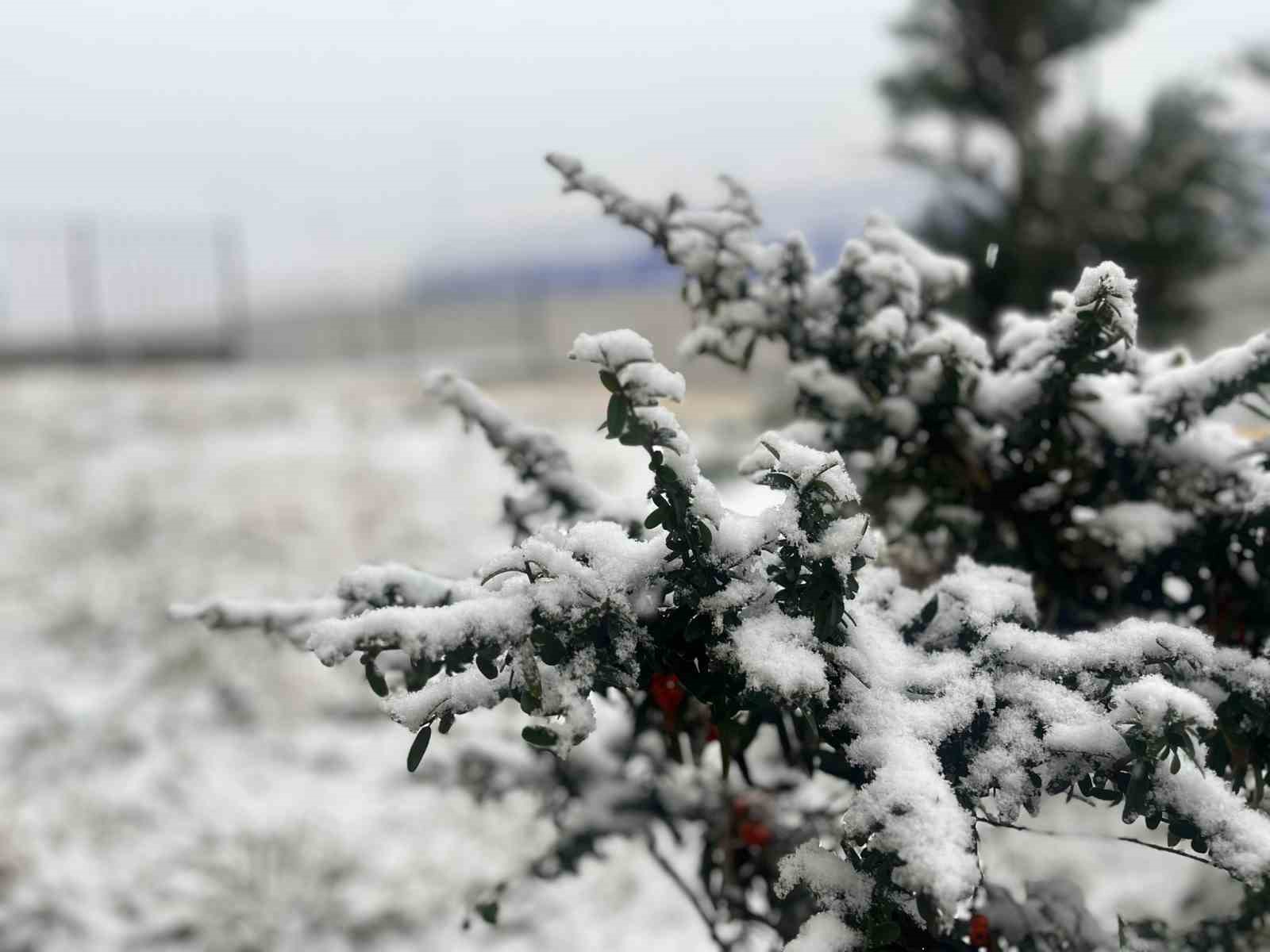 Kayseri’de kar yağışı ve sis etkili oldu
