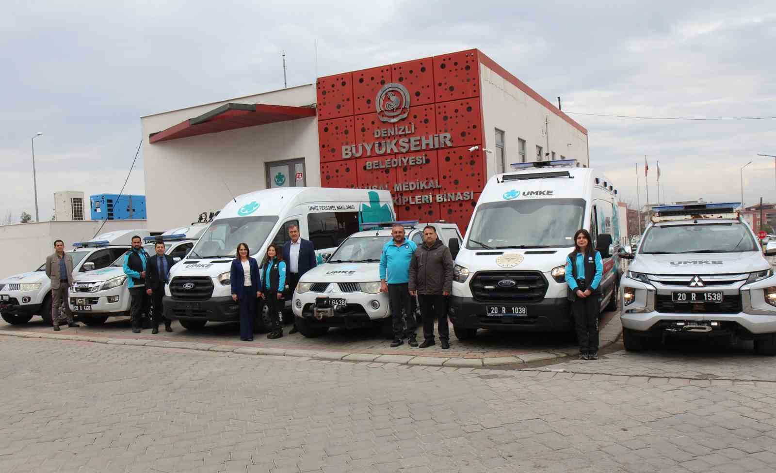 Sağlık Bakanlığı, Denizli UMKE’ye yeni araç tahsis etti
