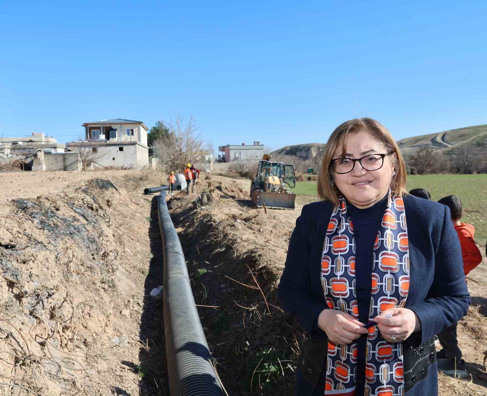 Gaziantep Cansuyum Projesi tüm hızıyla sürüyor
