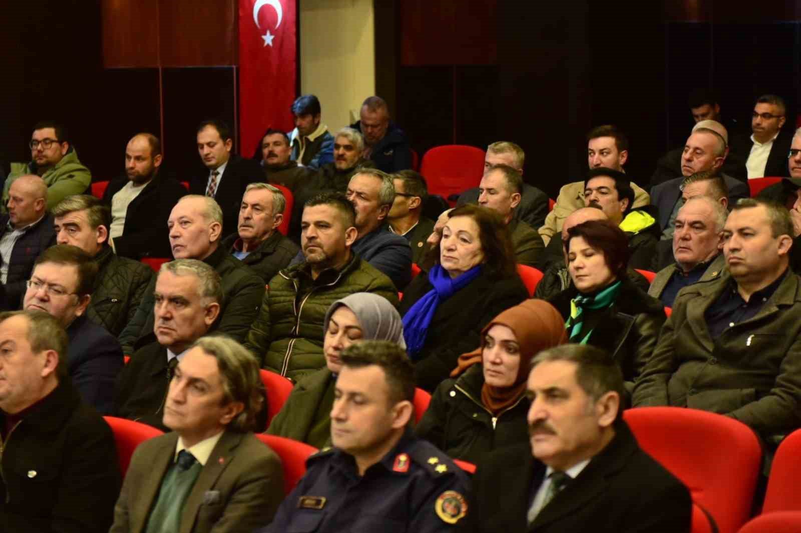 Yenişehir muhtarları ile ortak akıl toplantısı
