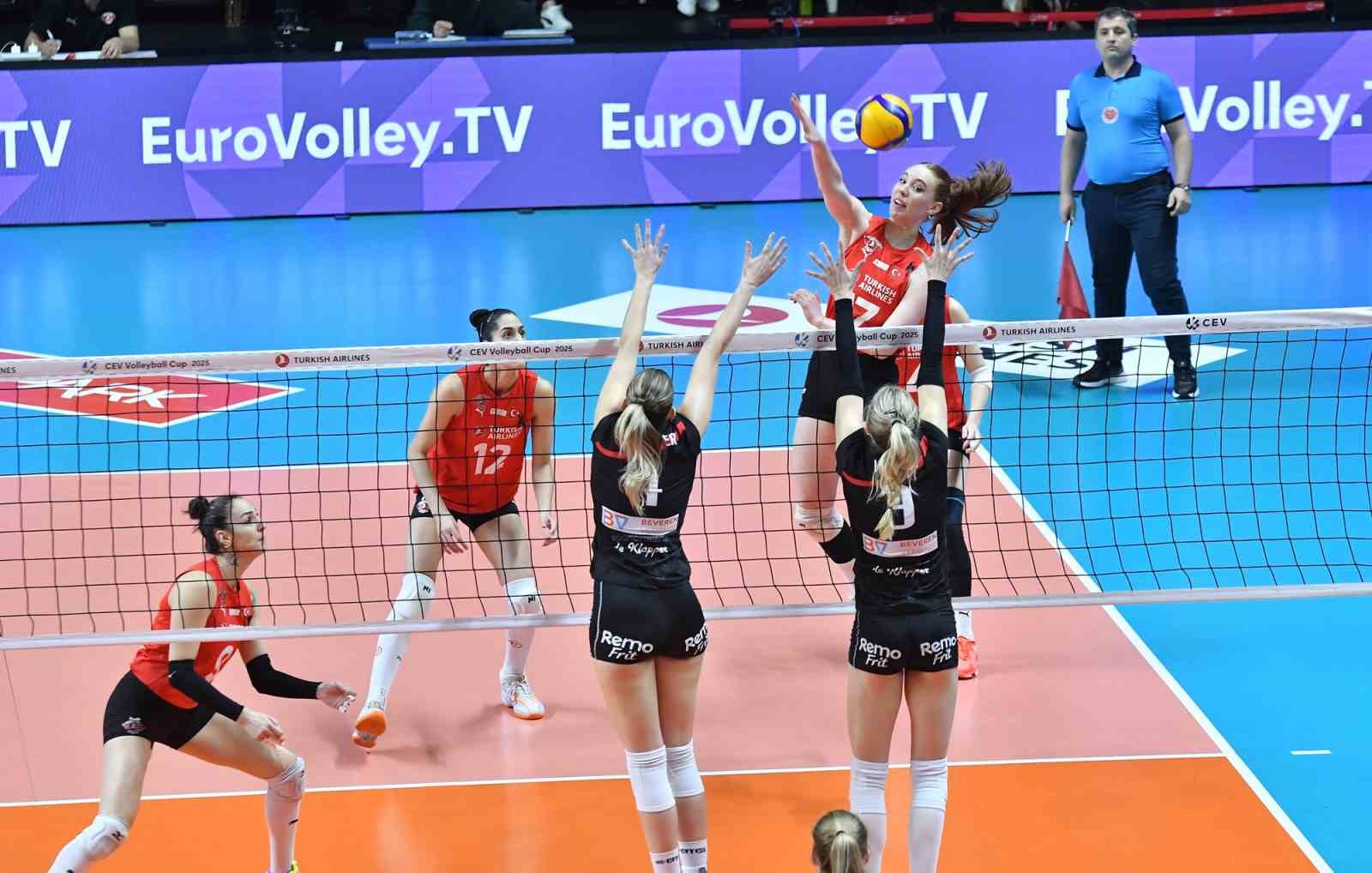 Türk Hava Yolları, CEV Kupası’nda çeyrek finalde
