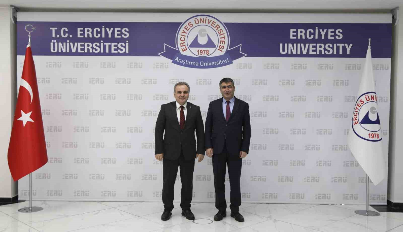 ERÜ ve Nevşehir Hacı Bektaş Veli Üniversitesi arasında eğitim işbirliği protokolü imzalandı
