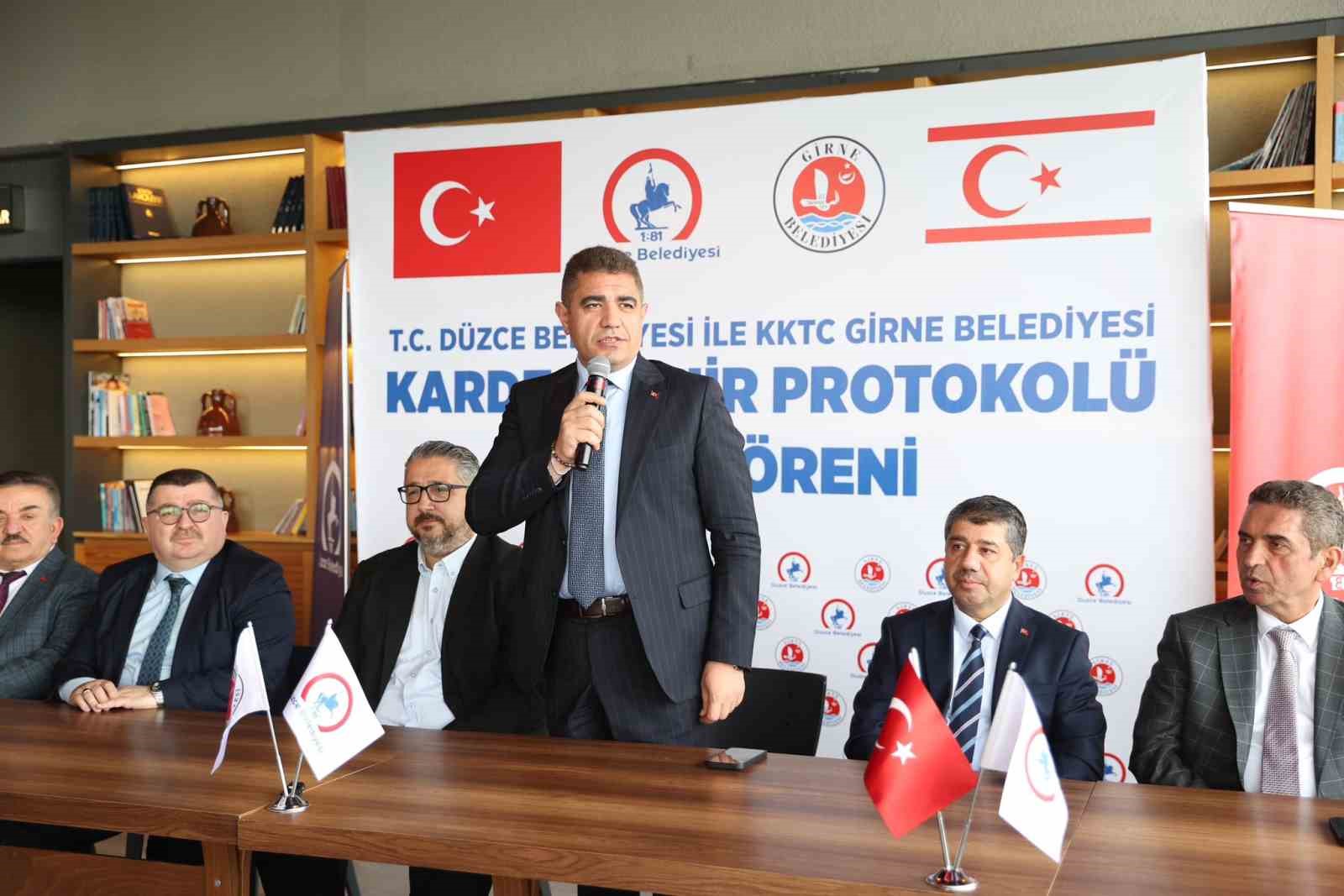 Kardeş şehir protokolü imzalandı
