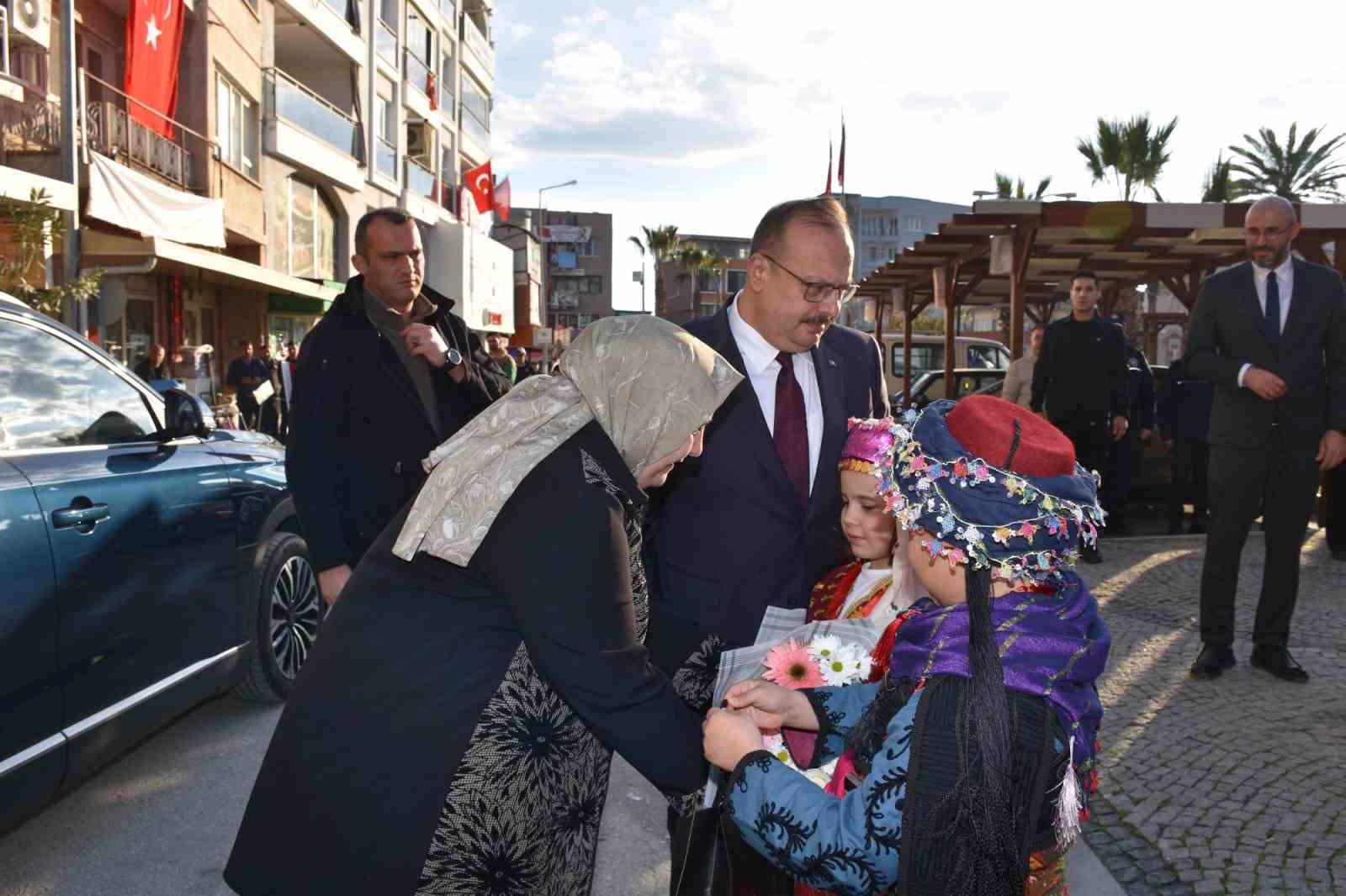 Germencik Kaymakamı Doğru, Vali Canbolat’ı ağırladı
