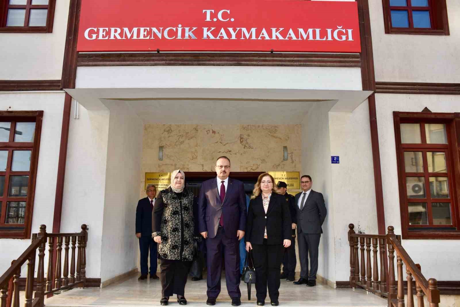 Germencik Kaymakamı Doğru, Vali Canbolat’ı ağırladı
