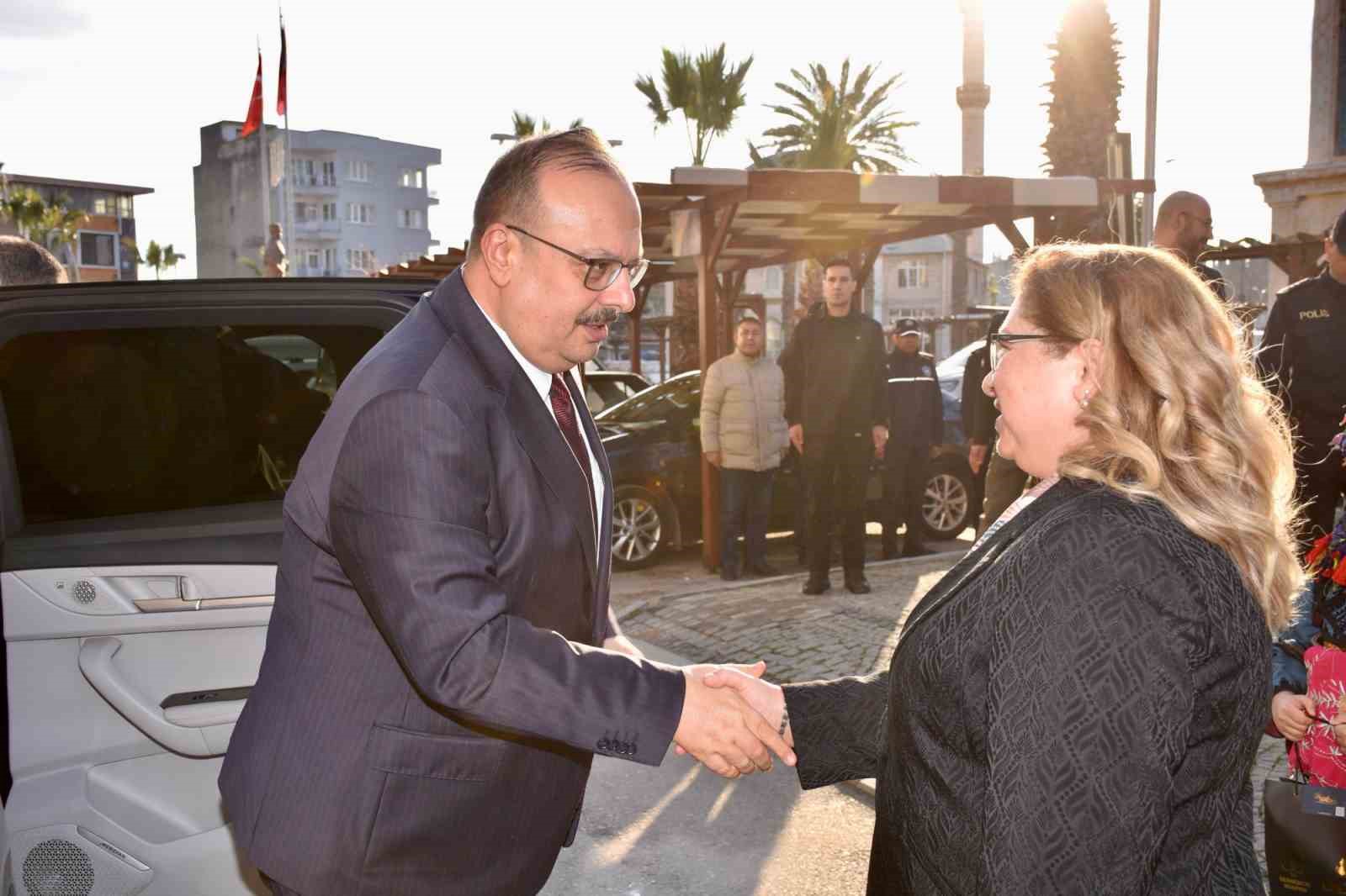 Germencik Kaymakamı Doğru, Vali Canbolat’ı ağırladı
