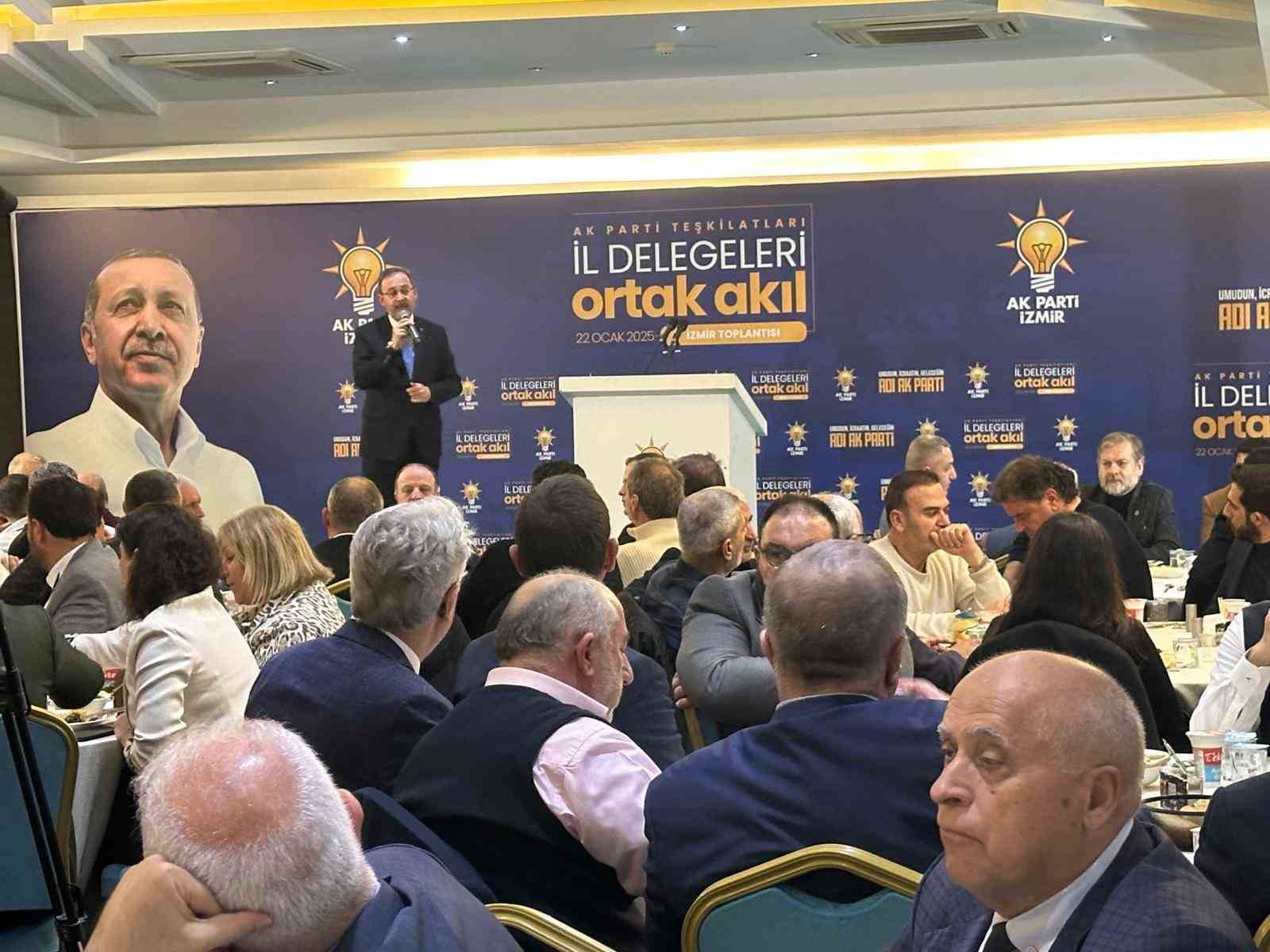 Kasapoğlu’ndan delegelere: 