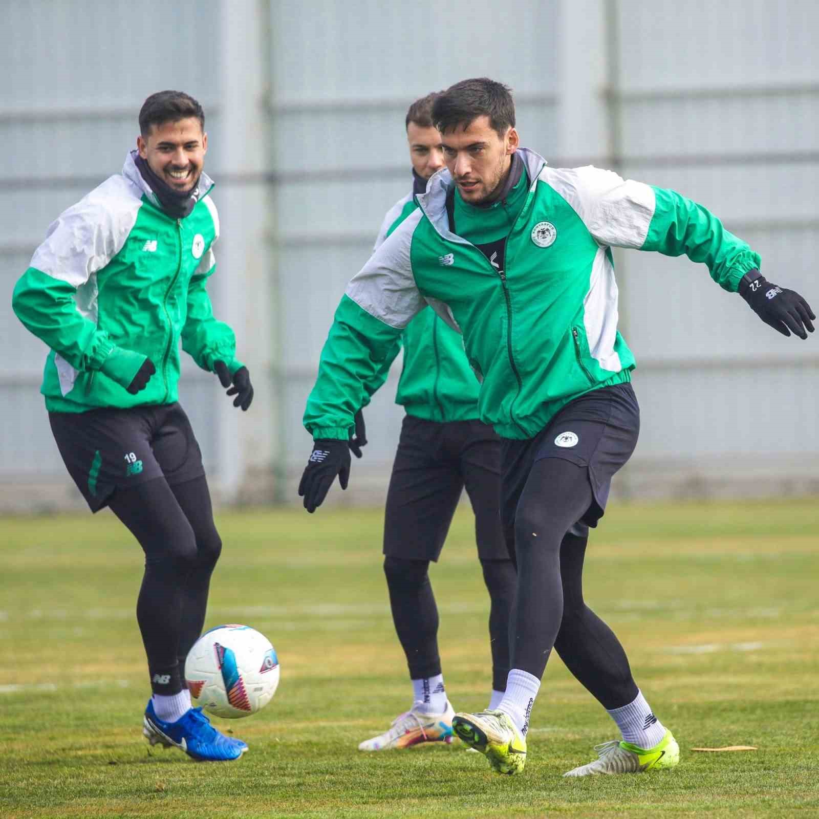 Konyaspor, Galatasaray maçının hazırlıklarını tamamladı
