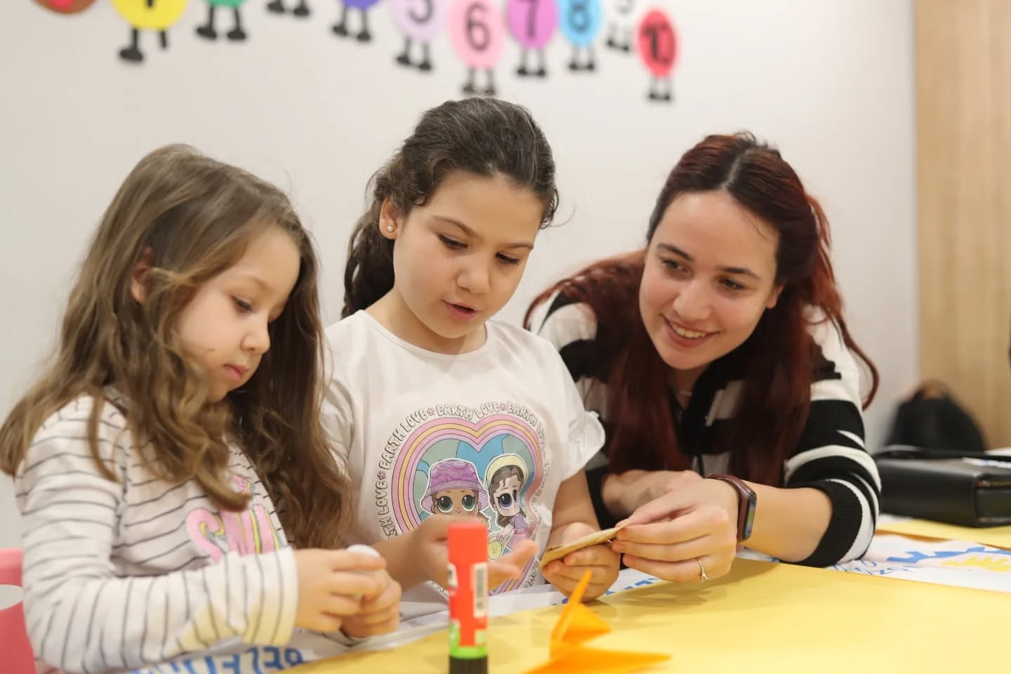 Gebzeli anne ve çocuklar origami atölyesine katıldı
