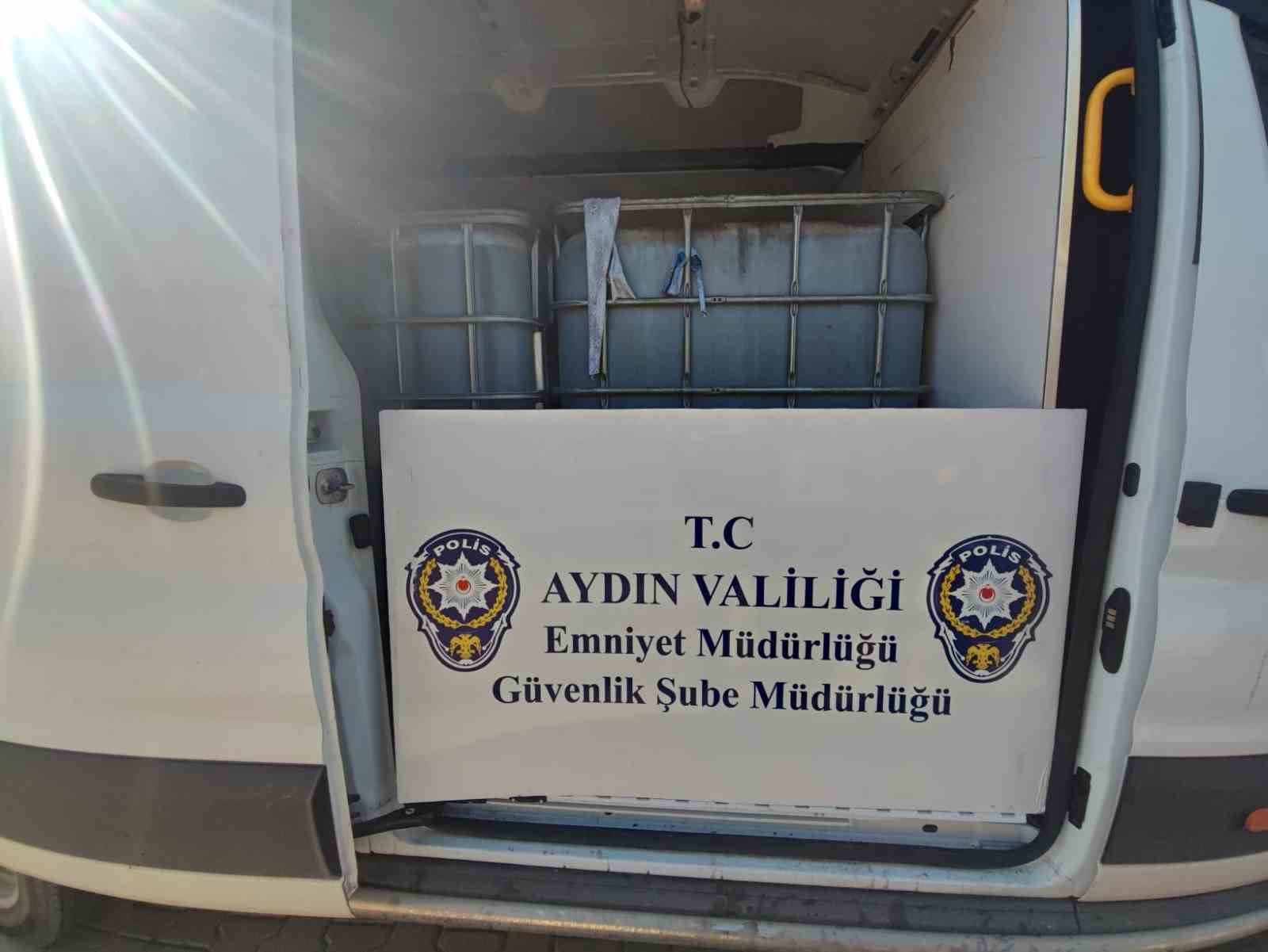 Aydın’da 2 bin 940 litre tağşiş yağ ele geçirildi
